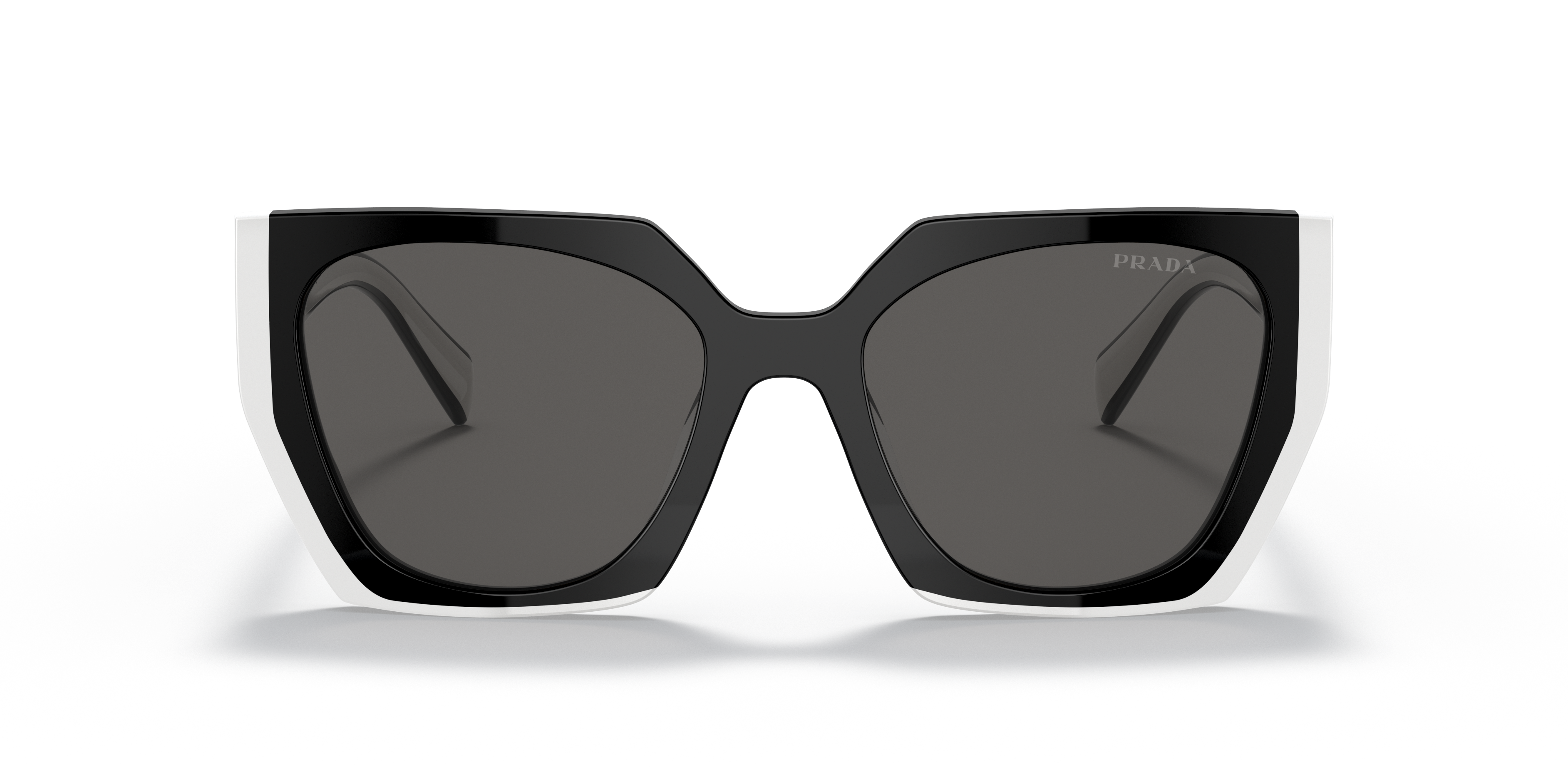 PRADA-15WS/S 09Q5S0 BLACK/TALC DARK GREY 54*19, Negre | Talc, hi-res image number 1
