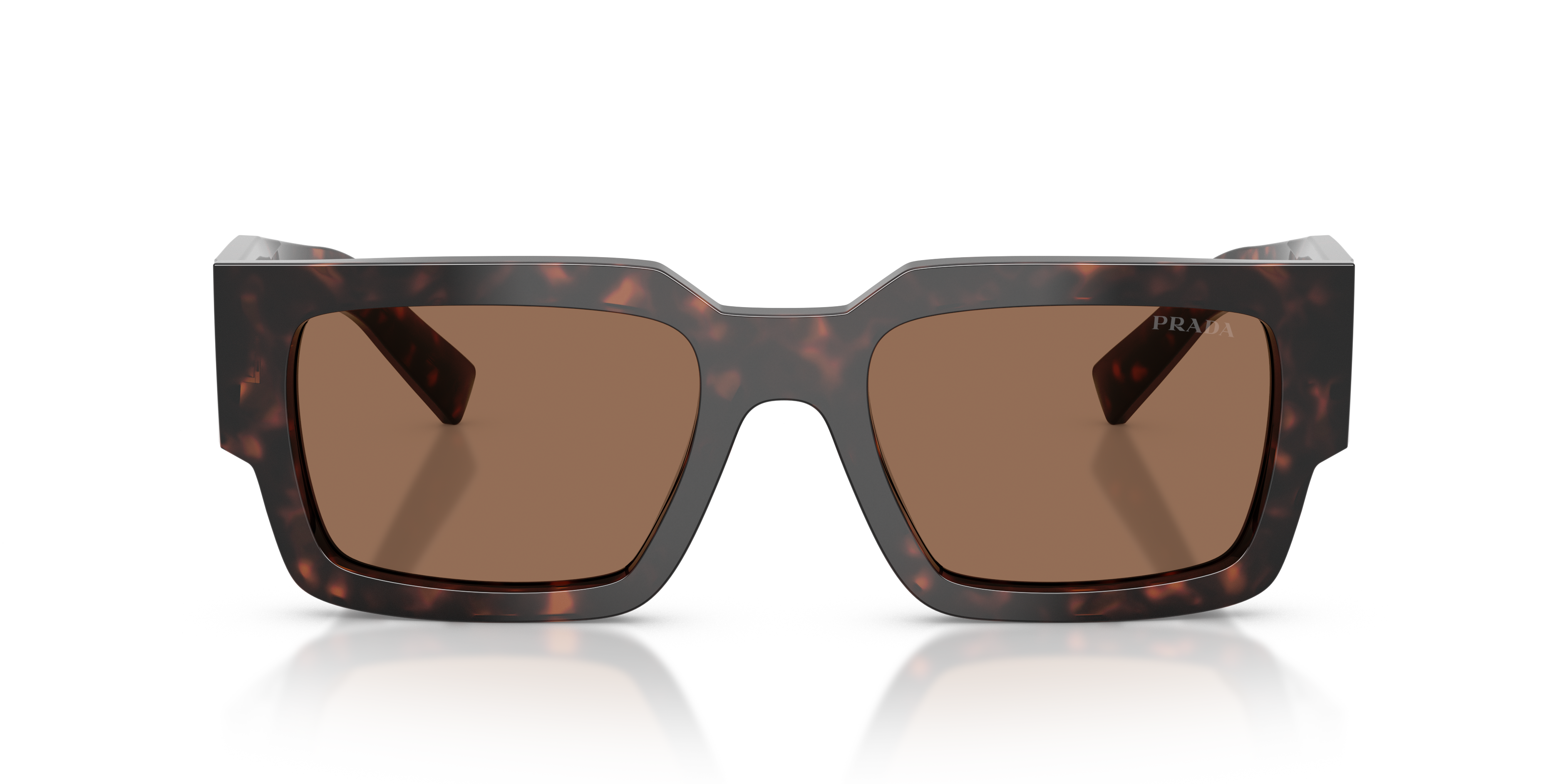 PRADA- B17S/S 17N06B ROOT TORTOISE(DARK BROWN 54*20, , hi-res image number 2