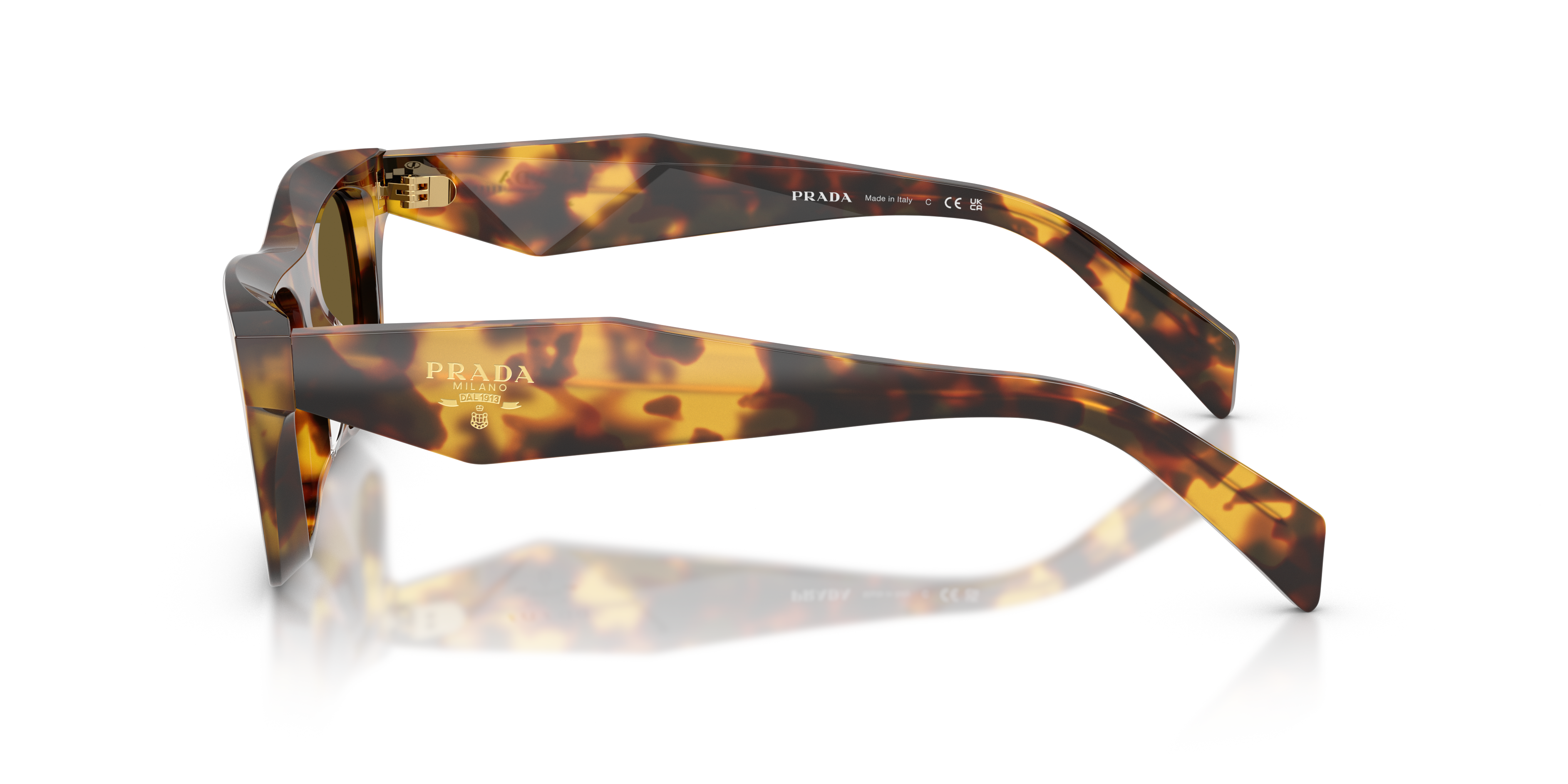 PRADA- C06S/S 14L09Z HONEY TORTOISE(DARK BROWN 50*21, , hi-res image number 2