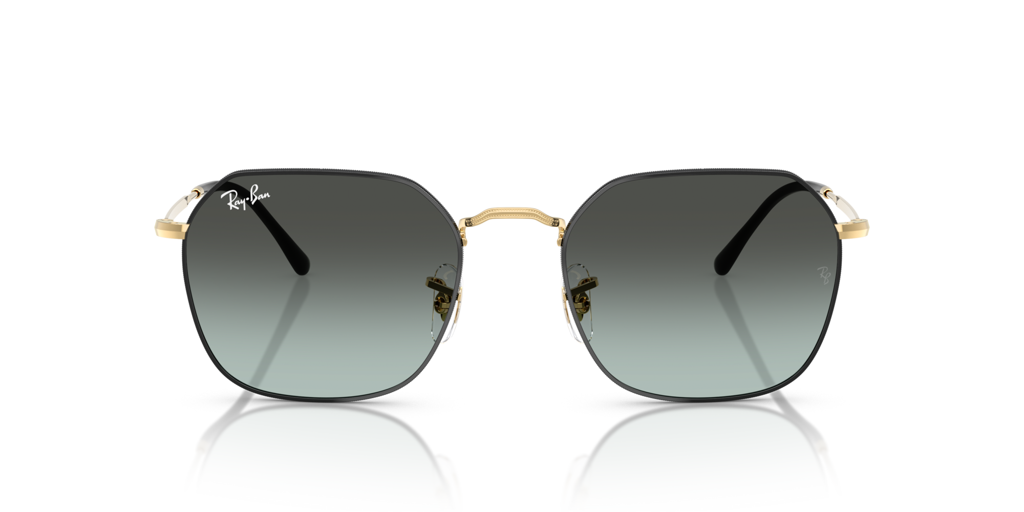 RB-3694 9271GK BLACK ON ARISTA(BLU VINTAGE GRADIENT BLACK 55*20, Negre | Daurat arista, hi-res image number 1