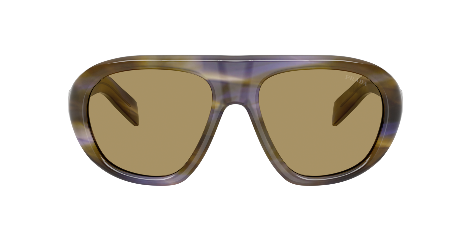 PRADA- C05S/S 23G70G STRIPED LAGUNA(GREEN OLIVE 57*18, , hi-res image number 1