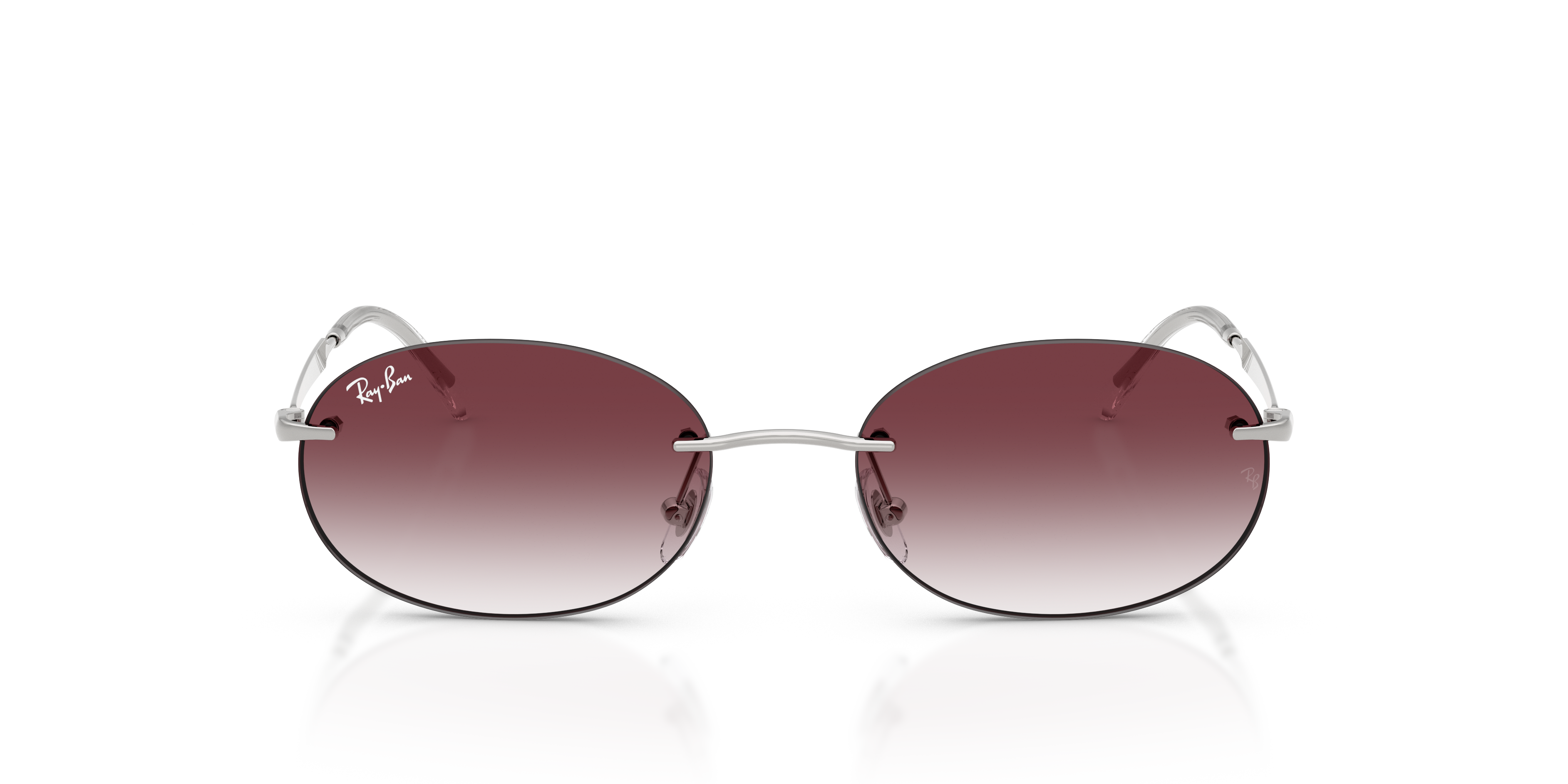 RB-3767 003/8H SILVER(CLEAR GRADIENT DARK VIOLET 54*18, Plata, hi-res image number 1