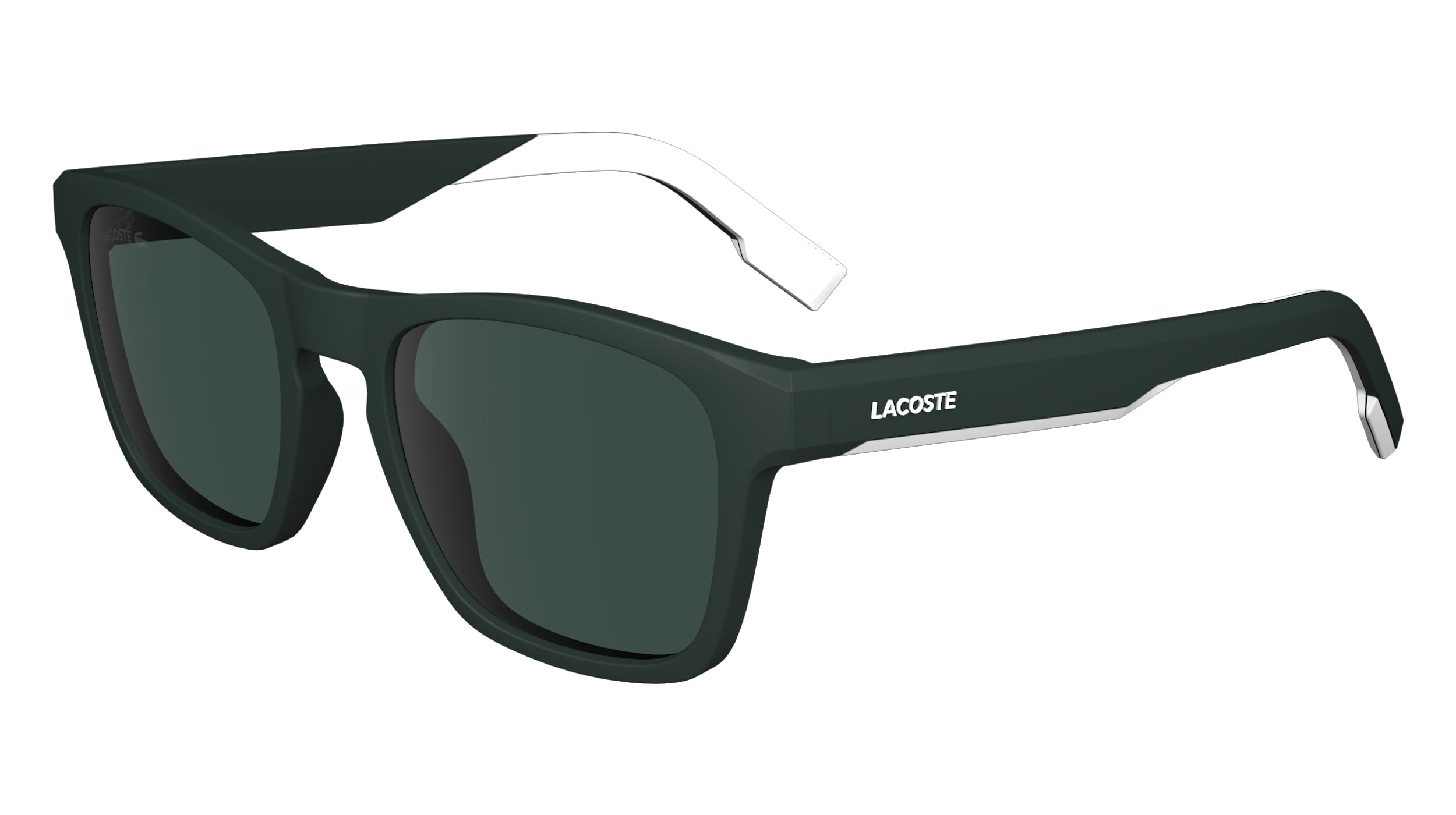 LACOSTE-L6018S/S 301 MATTE GREEN 53*20, , hi-res image number 0