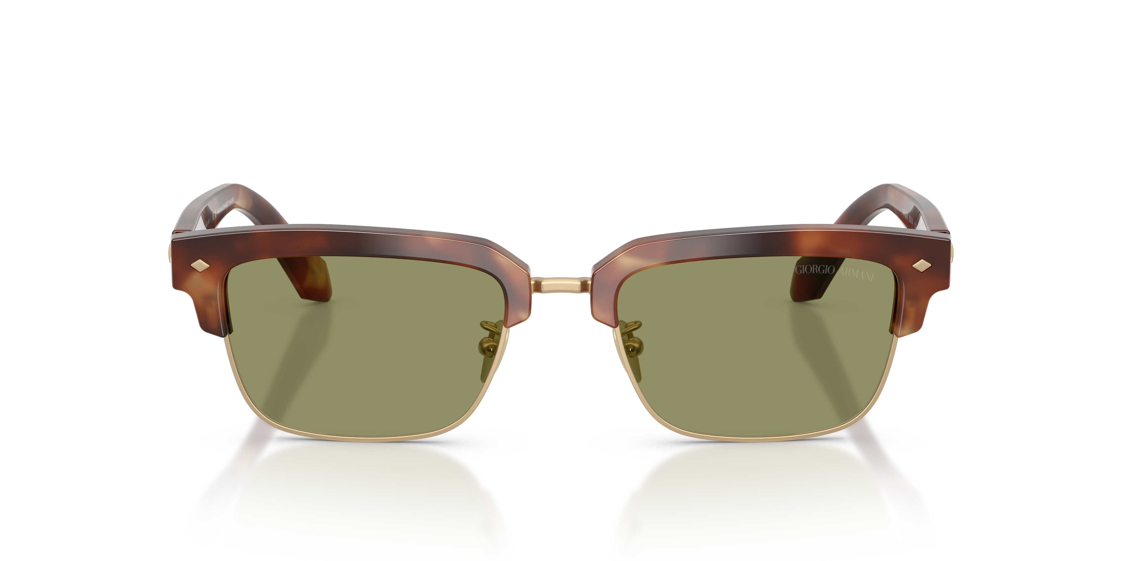 ARMANI-8243/S 630214 BROWN HAVANA(GREEN 52*19, , hi-res image number 1