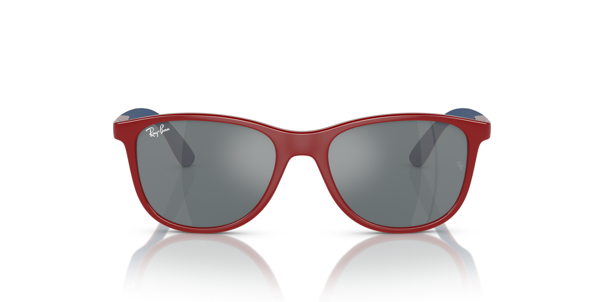 RJ-9077S 71606G RED ON RUBBER BLUE (GREY MIRROR BLACK) 49*16, Vermell | Blau, hi-res image number 1