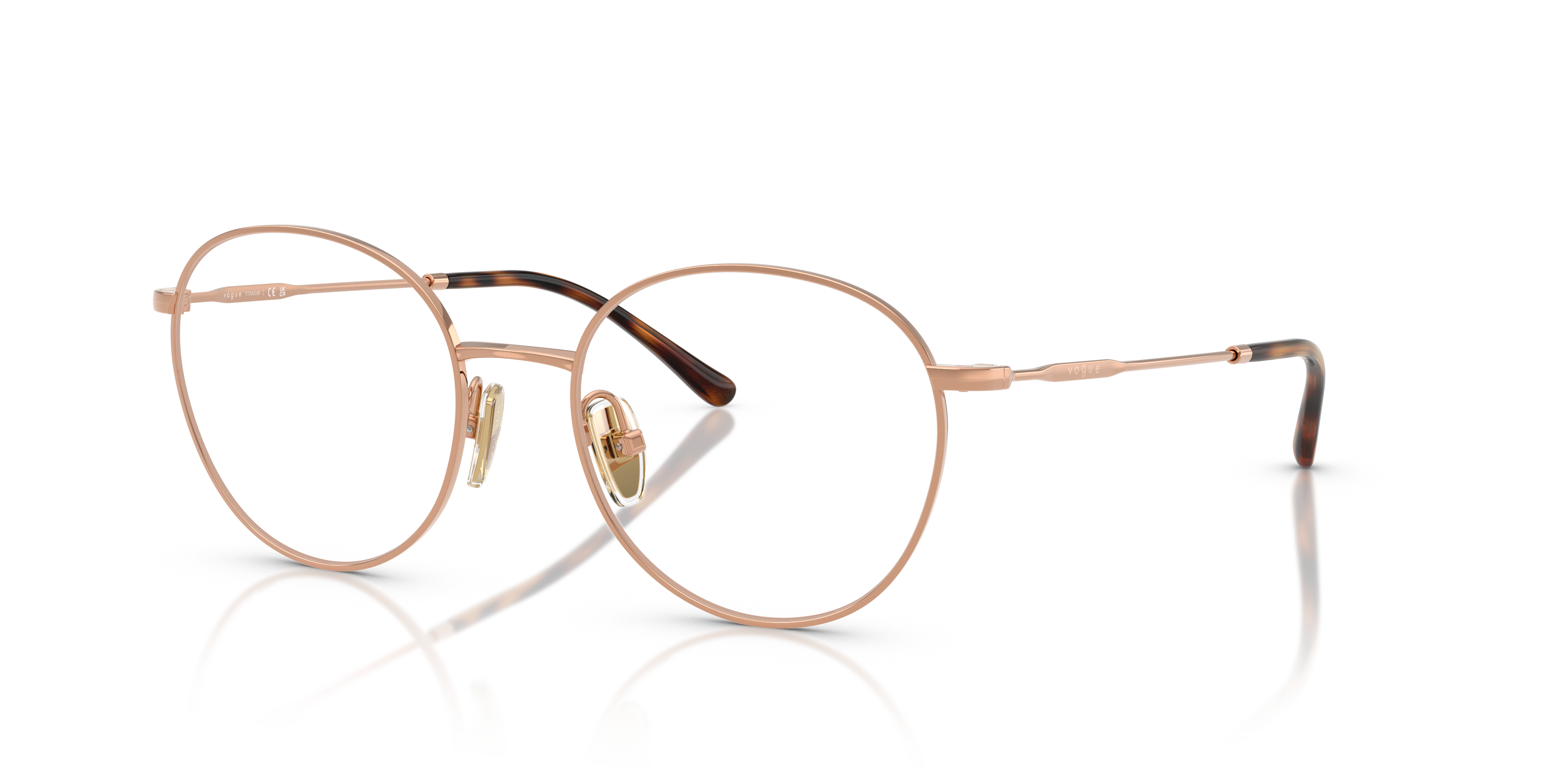 VOGUE-4280T/G 5192 ROSE GOLD 51*18, , hi-res image number 0
