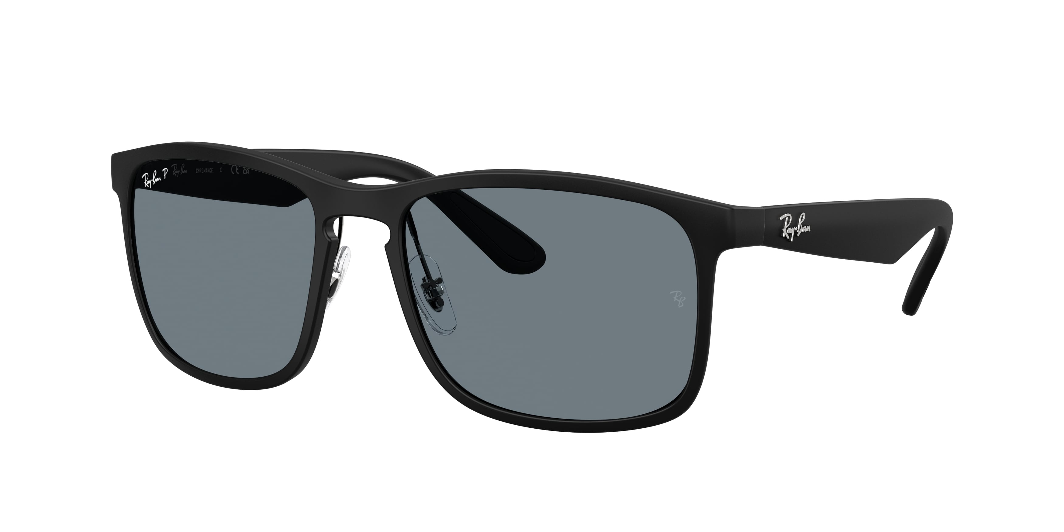 RB-4264 601S80 MATTE BLACK(BLUE CHROMANCE 58*18, Negre, hi-res image number 0