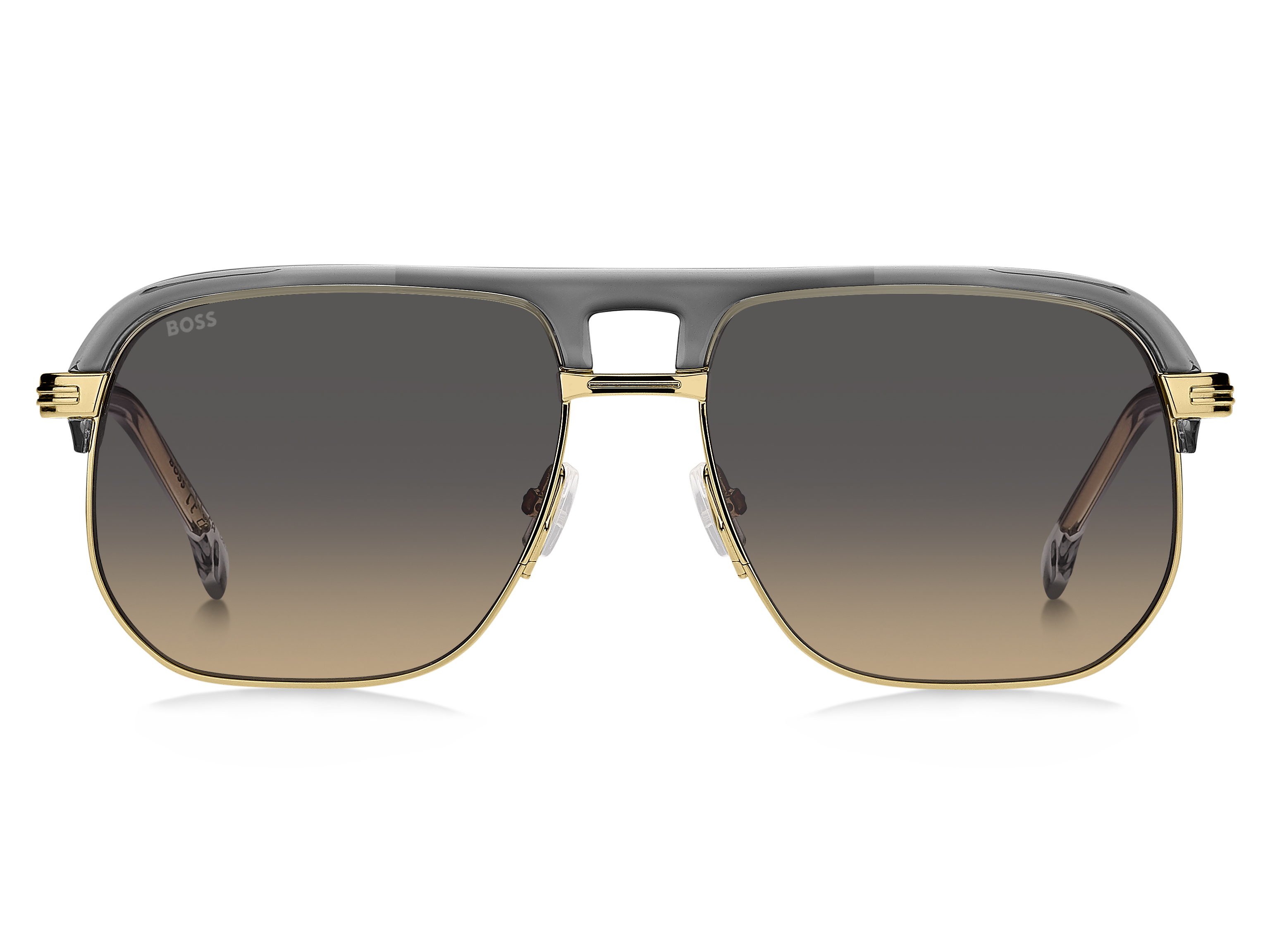 BOSS-1752/S FT3*PR GREY GOLD(GREY BROWN DOUBLESHADE 59*17, Gris | Daurat, hi-res image number 1