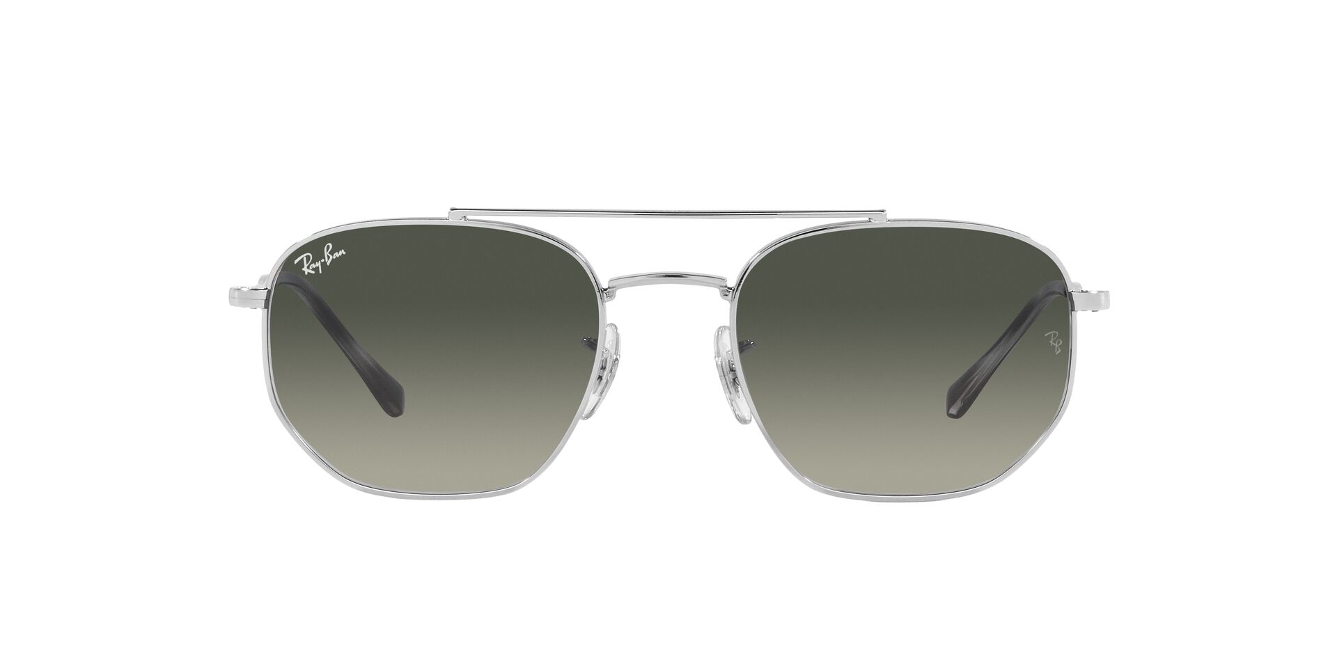 RB-3707 003/71 SILVER(GREY GRADIENT 57*20, Plata, hi-res image number 1