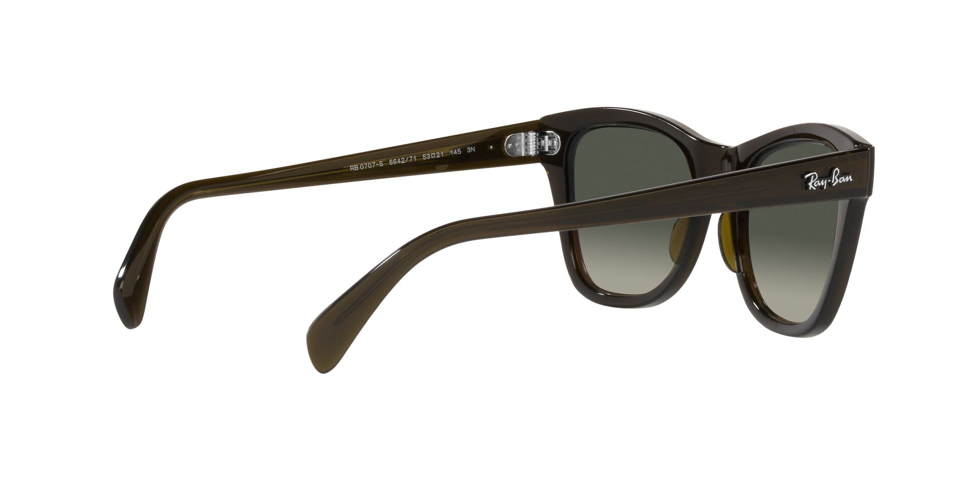 RB-0707S 664271 TRANSPARENT OLIVE GREEN(GREY GRADIENT 50*21, Negre, hi-res image number 4 RB-0707S 664271 TRANSPARENT OLIVE GREEN(GREY GRADIENT 50*21, Negre, hi-res image number 4