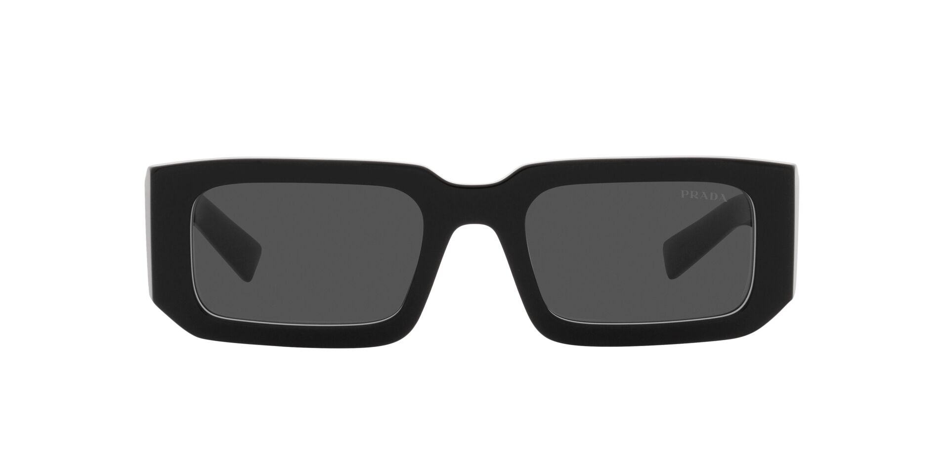 PRADA-06Y/S 09Q5S0 BLACK/WHITE/DARK GREY 53*21, Negre, hi-res image number 1