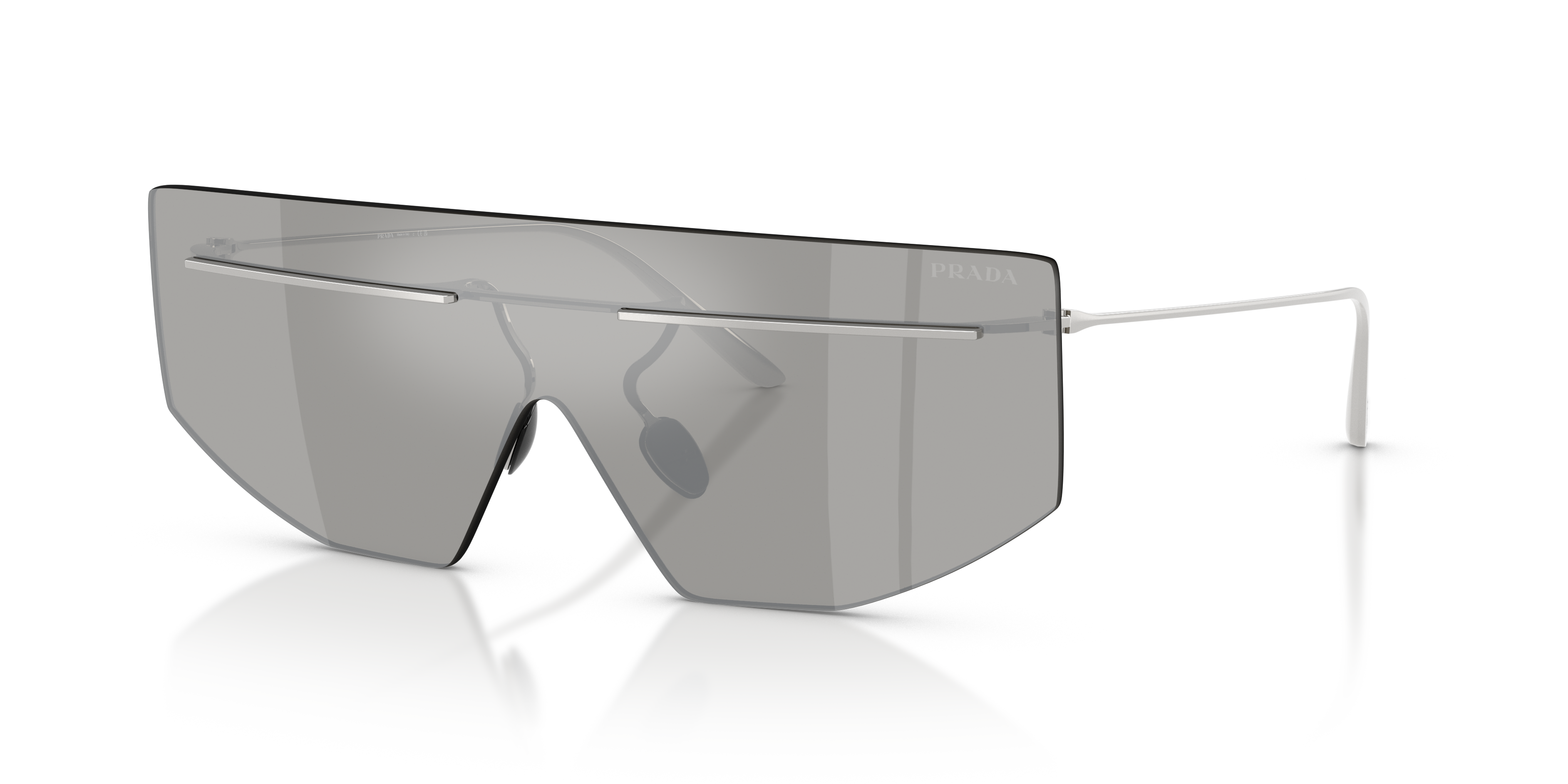 PRADA-B55S/S 1BC60N SILVER (LIGHT GREY MIRROR SILVER 40*140, , hi-res image number 0