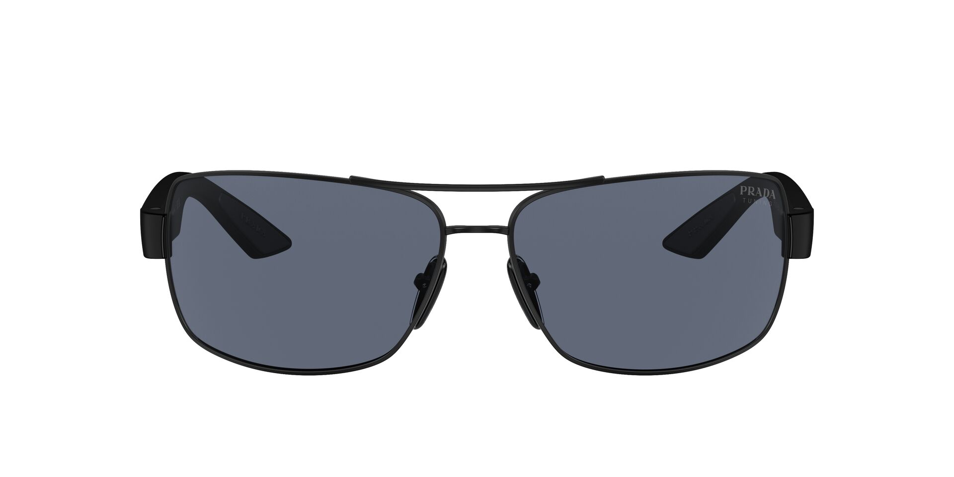 PRADA-SPORT-50ZS/S 1BO09R MATTE BLACK(BLUE TUNING 65*14, Negre mat, hi-res image number 1
