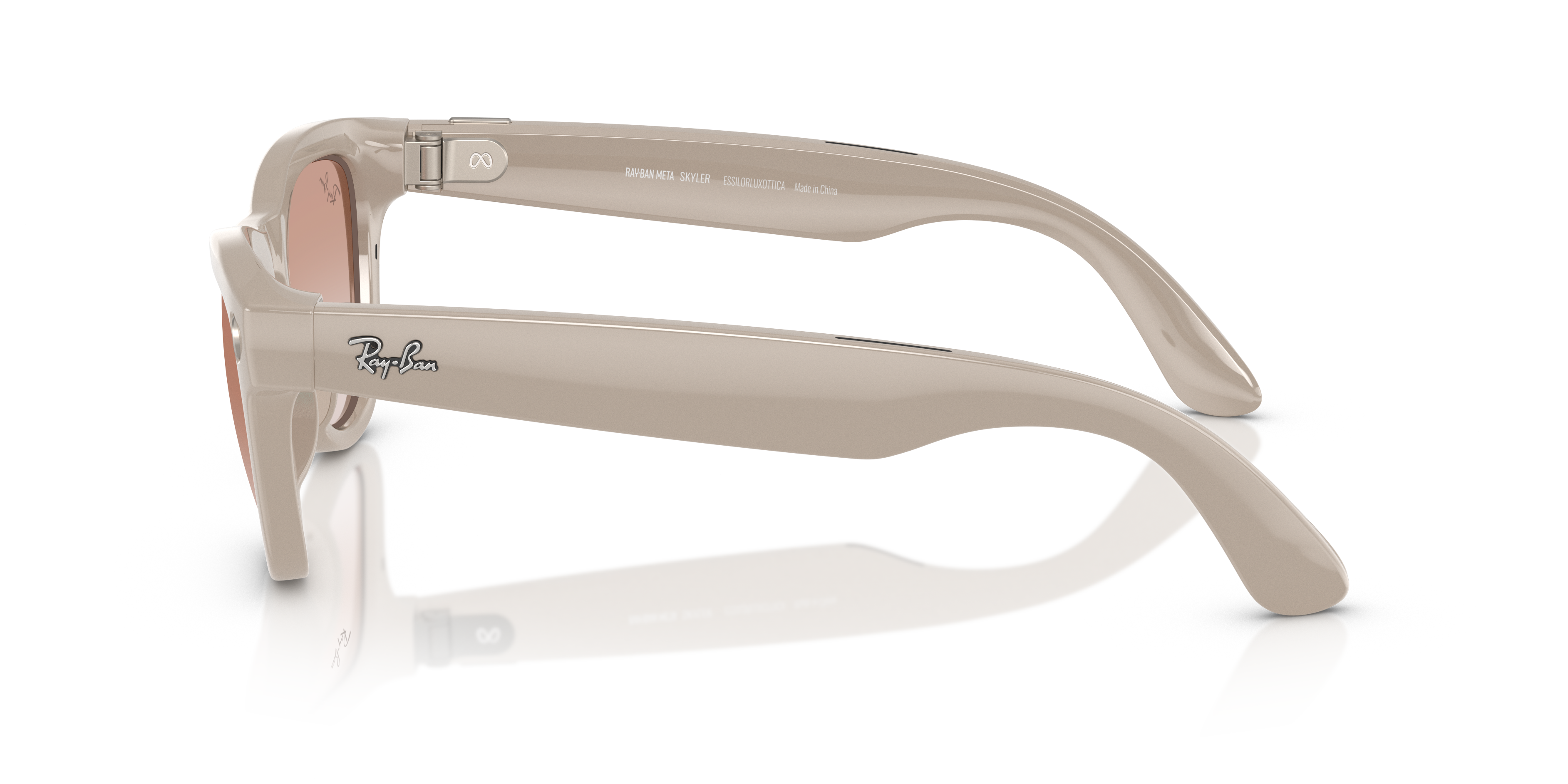 RB-META-4010-GEN-1 670013 SHINY WARM GRAY(GRADIENT CINNAMON PINK 52*20, Gris brillant, hi-res image number 2