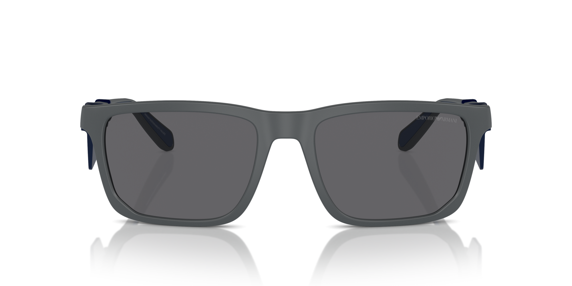 EMPORIO-4219/S 610387 MATTE DARK GREY(POLAR GREY 57*18, Gris mat, hi-res image number 1