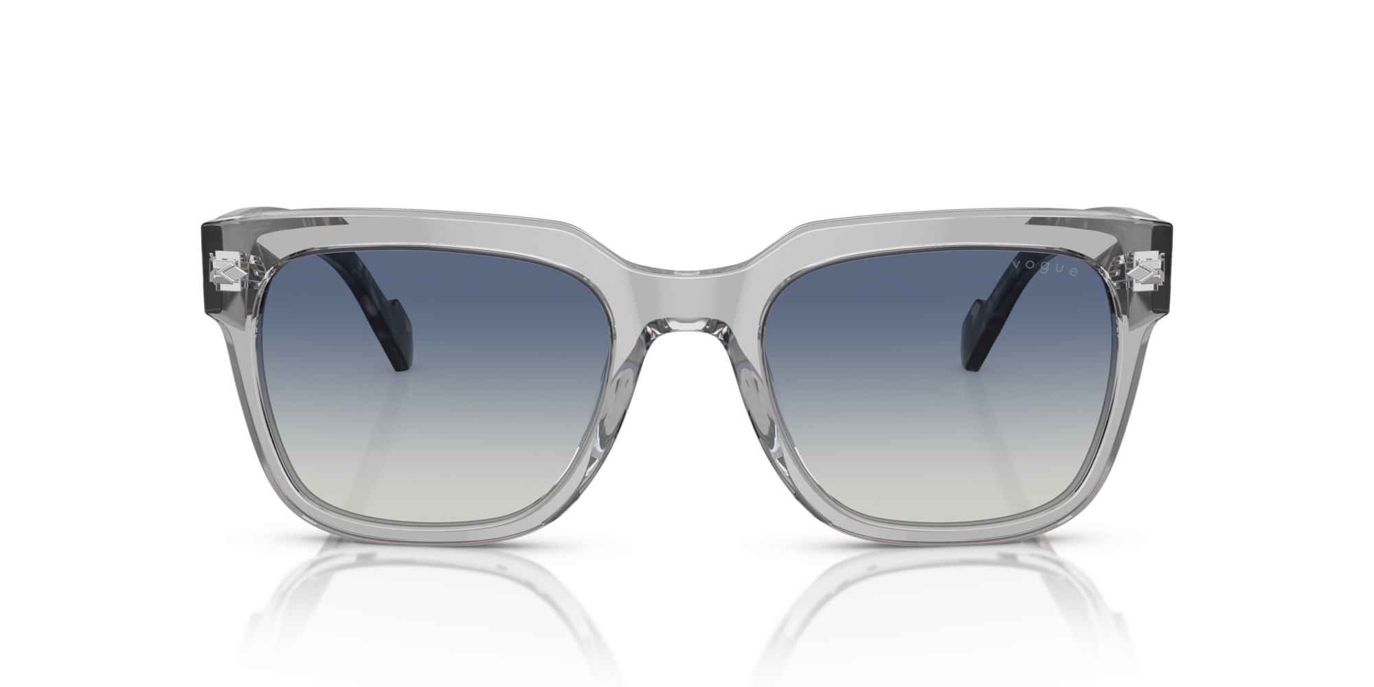VOGUE-5490S/S 28204L TRANSPARENT GREY(GREY GRADIENT BLUE 54*21, Gris transparent, hi-res image number 1