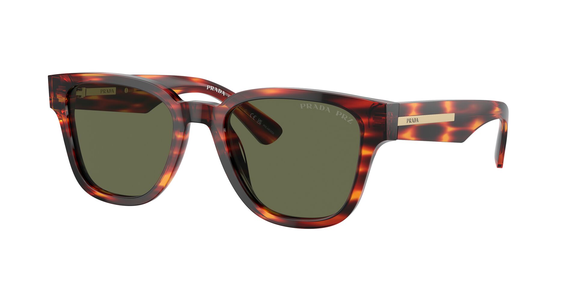 PRADA-A04S/S 13O03R HAVANA RED(GREEN POLAR 52*20, Havana vermell, hi-res image number 0