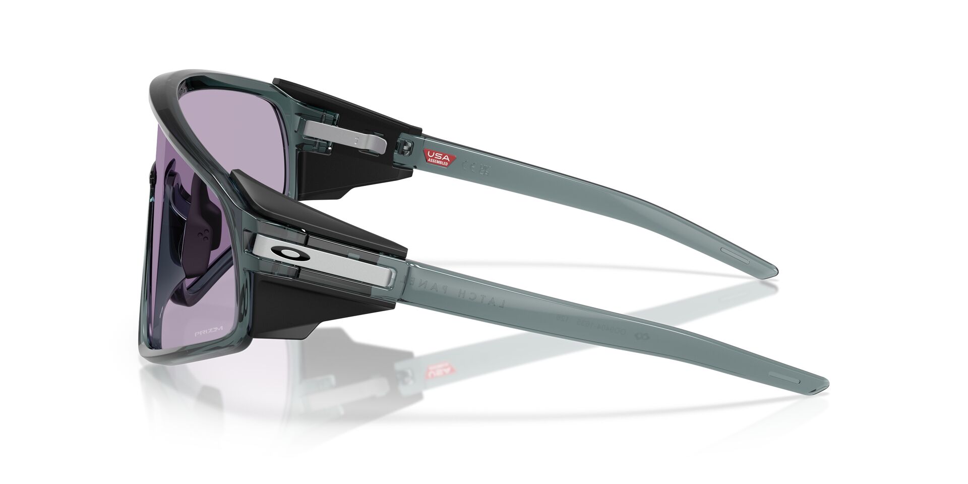 OAKLEY-LATCH-PANEL-9404 940413 CRYSTAL BLACK(PRIZM SLATE 35*135, Negre transparent, hi-res image number 2
