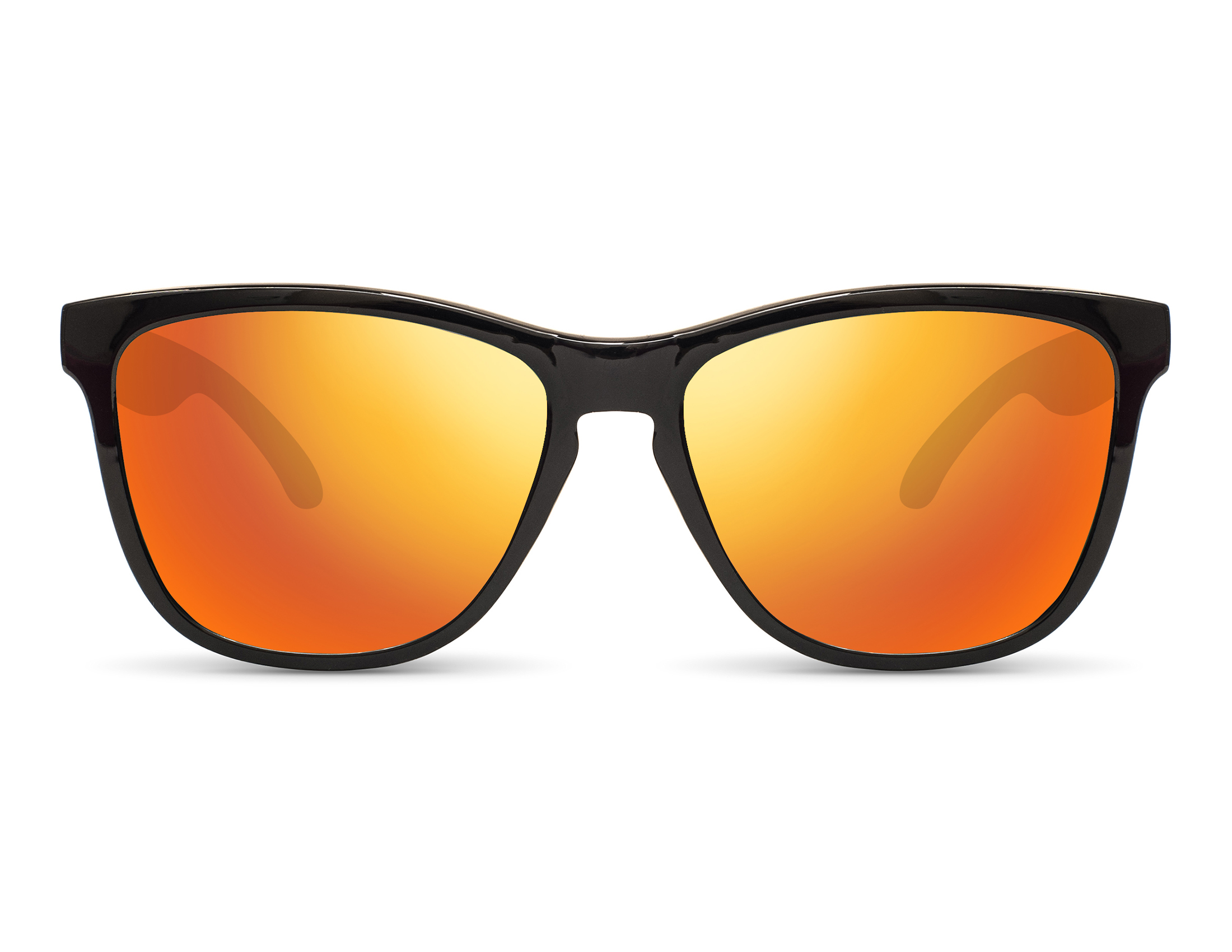 KYPERS-CAIPIRINHA/S CAI068 GLOSSY BLACK AND ORANGE MIRROR 54*17, Negre, hi-res image number 1