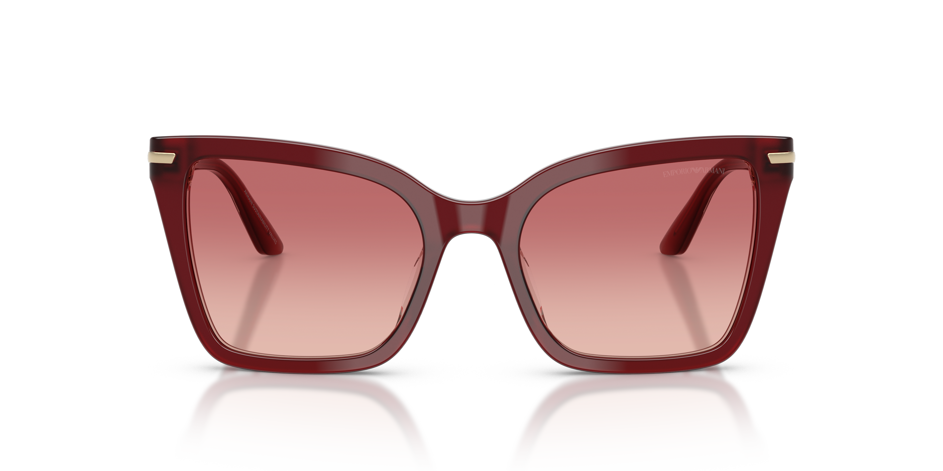 EMPORIO-4273BU/S 6377A5 SHINY BORDEAUX(PINK GRADIENT RED 53*19, , hi-res image number 1