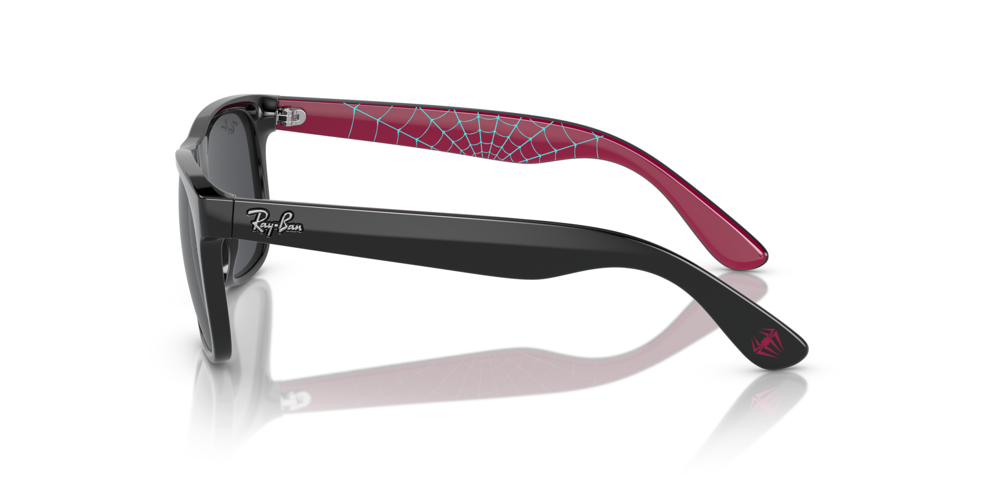 RJ-9069S 716787*3N BLACK(DARK GREY Spiderman col.Marvel 48*16, Negre | Vermell | Blau, hi-res image number 2