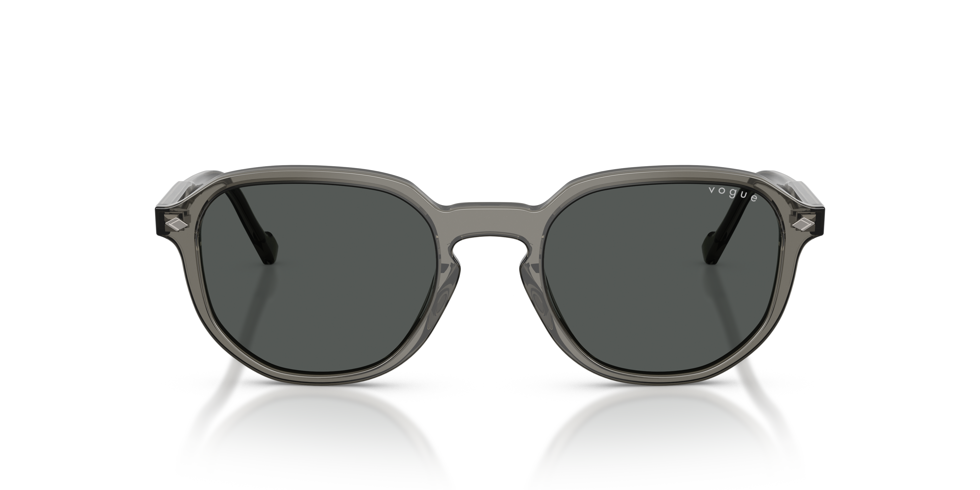 VOGUE-5707S/S 329487 TRANSPARENT DARK GREY(DARK GREY 51*20, , hi-res image number 1