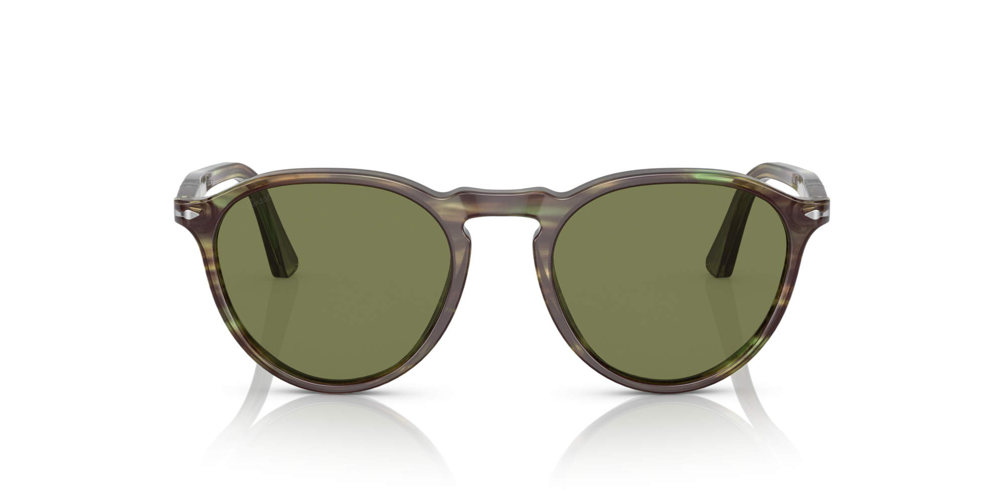 PERSOL-3286S/S 1156/4E  GREEN 51*19, Verd a ratlles, hi-res image number 1