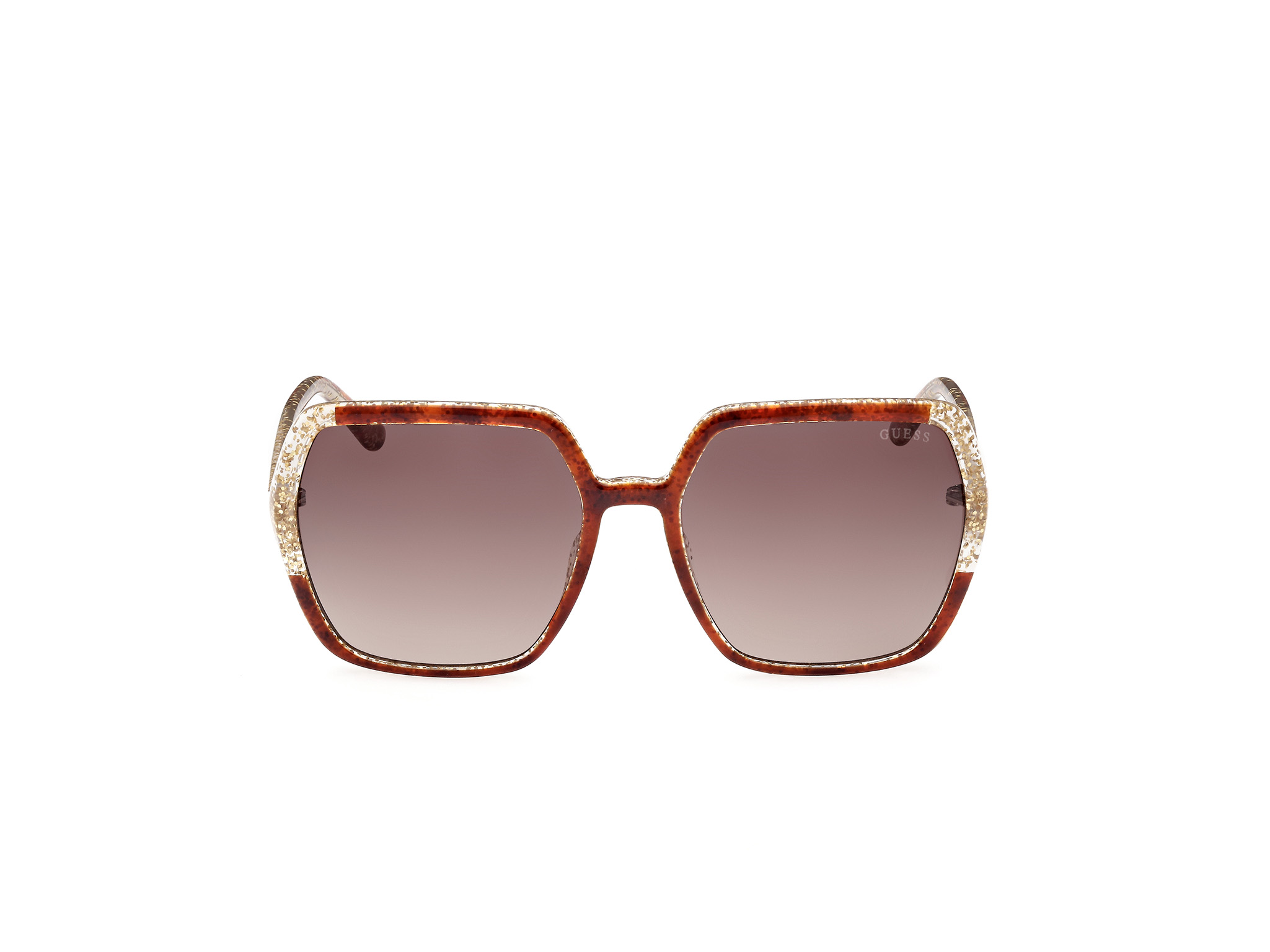 GUESS-7883/S 52F dark havana 56*17, Havana, hi-res image number 1