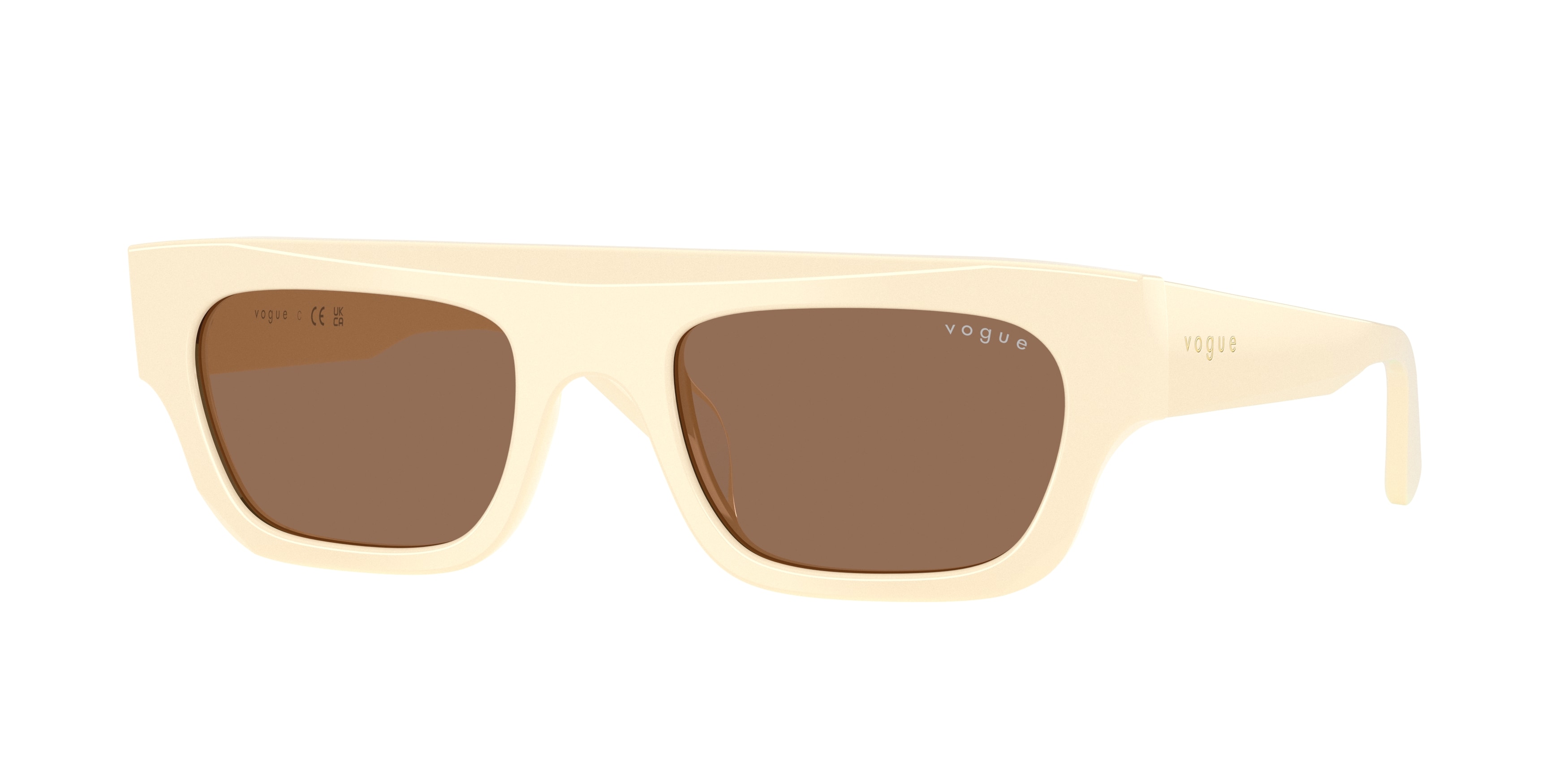 VOGUE-5694SU/S 316773 FULL IVORY(DARK BROWN 51*20, , hi-res image number 0