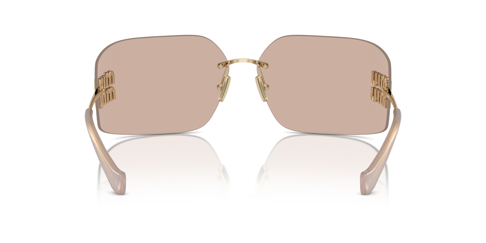 MIUMIU-54YS/S 5AK-061 GOLD (LIGHT PURPLE BROWN) 80*14, Daurat, hi-res image number 3