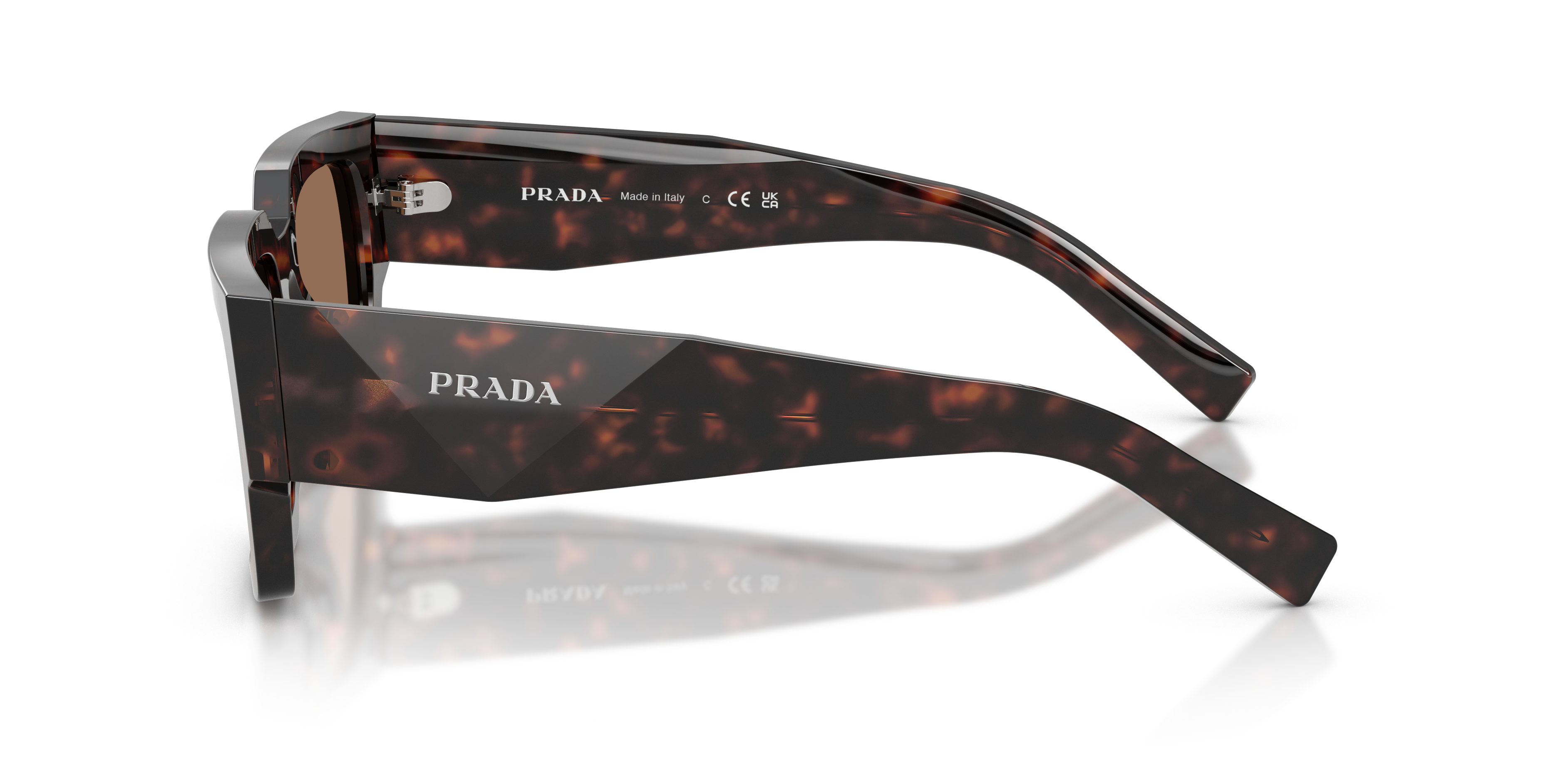 PRADA- B17S/S 17N06B ROOT TORTOISE(DARK BROWN 54*20, , hi-res image number 1