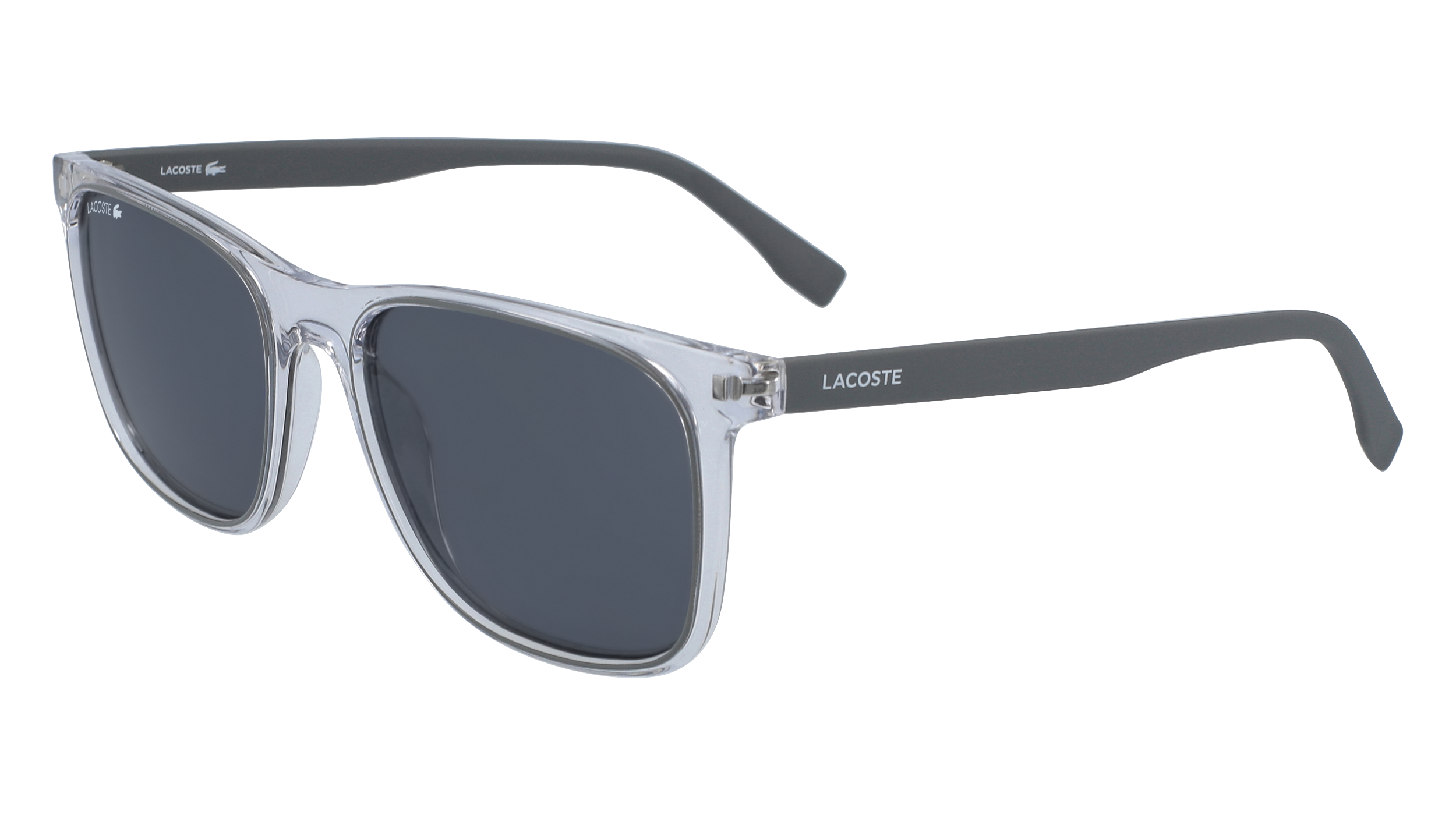 LACOSTE-882S/S 057 CRYSTAL/GREY 55*18, Transparent, hi-res image number 0