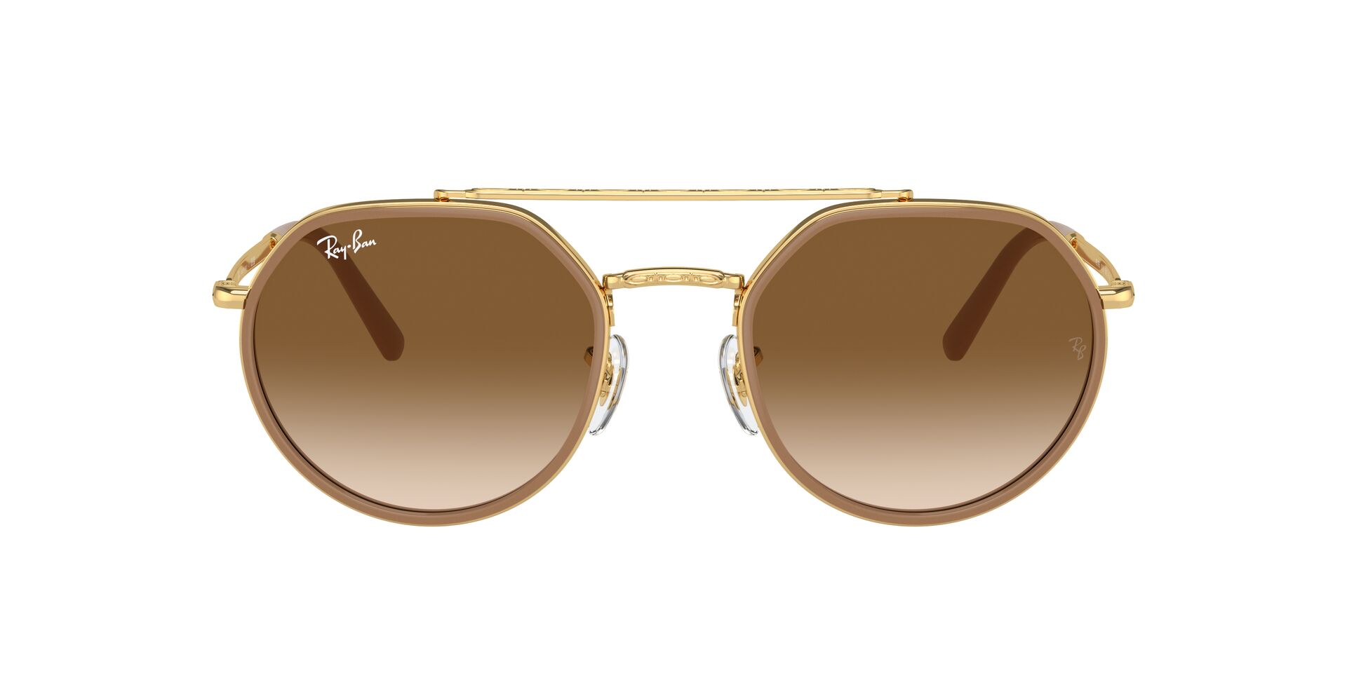 RB-3765 001/51 ARISTA(CLEAR GRADIENT BROWN 53*22, Daurat, hi-res image number 1