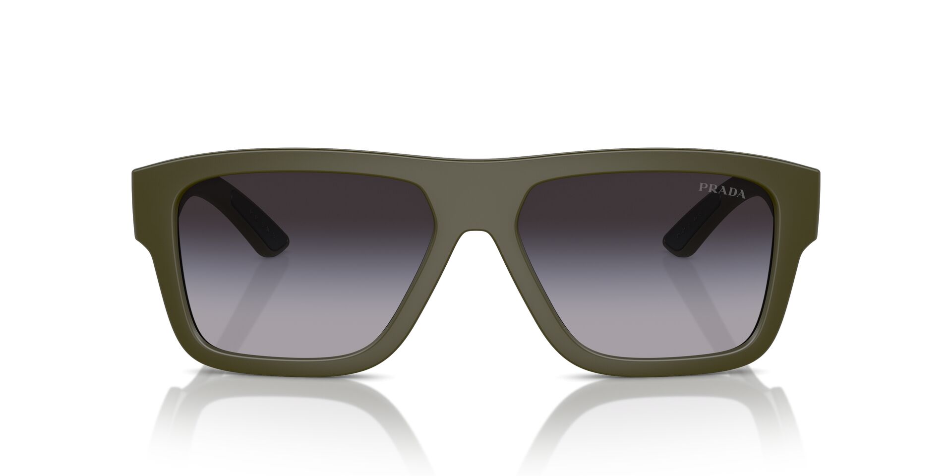 PRADA-SPORT-04ZS/S 15X09U GREEN MILITARY MATTE(GREY GRADIENT 56*16, Verd mat, hi-res image number 1