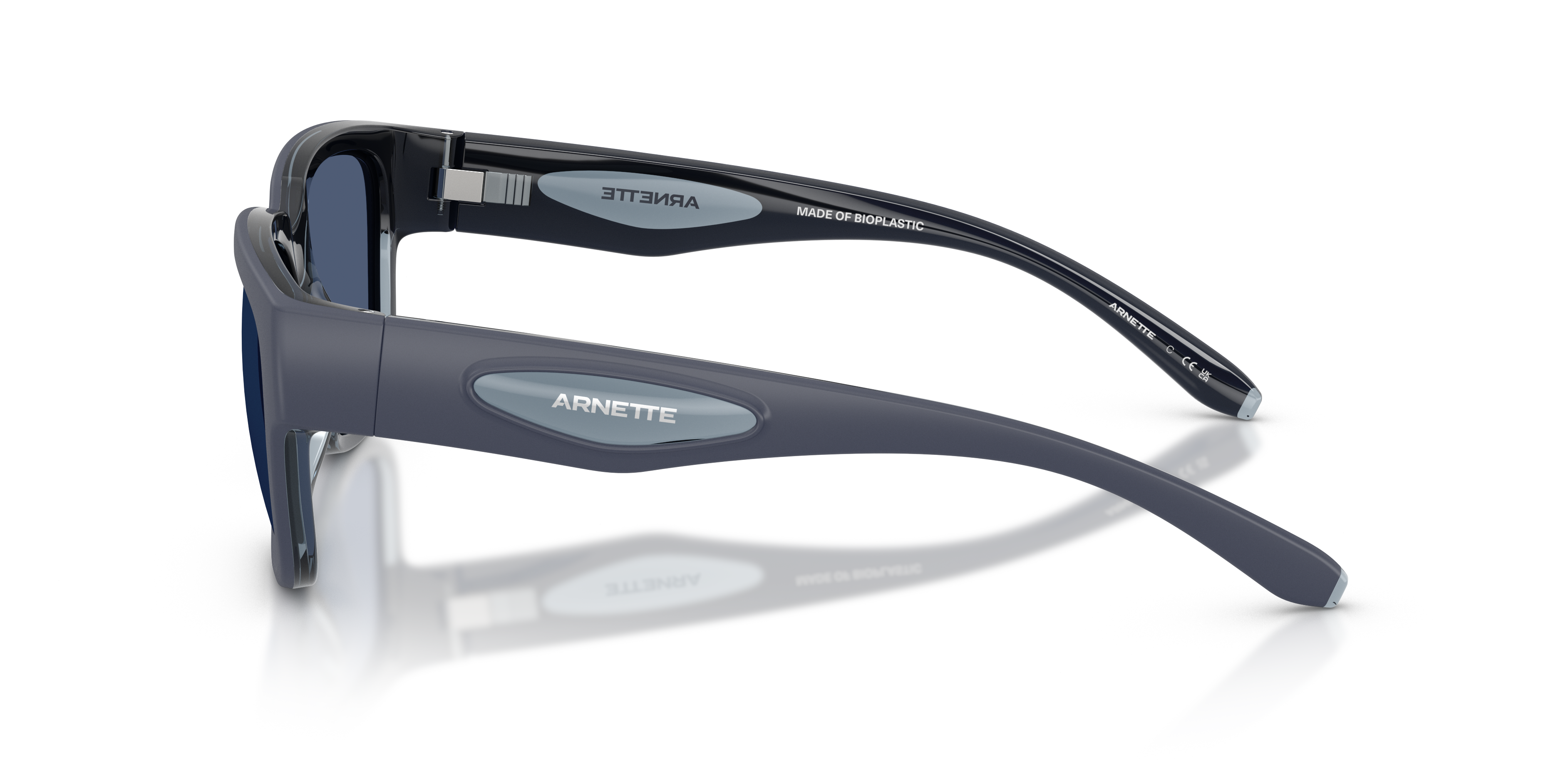 ARNETTE-4366 300780 NAVY/TRANSPARENT AZURE(DARK BLUE 56*18, , hi-res image number 2