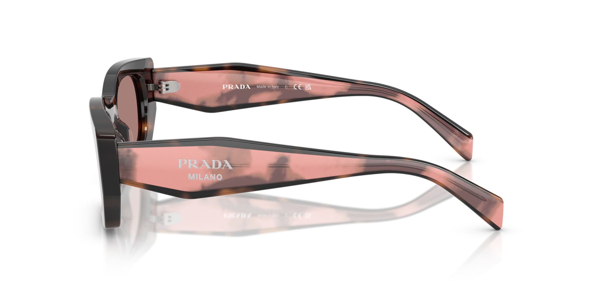 PRADA- B05S/S 23A60B MAUVE TORTOISE(LIGHT BROWN 53*19, , hi-res image number 2