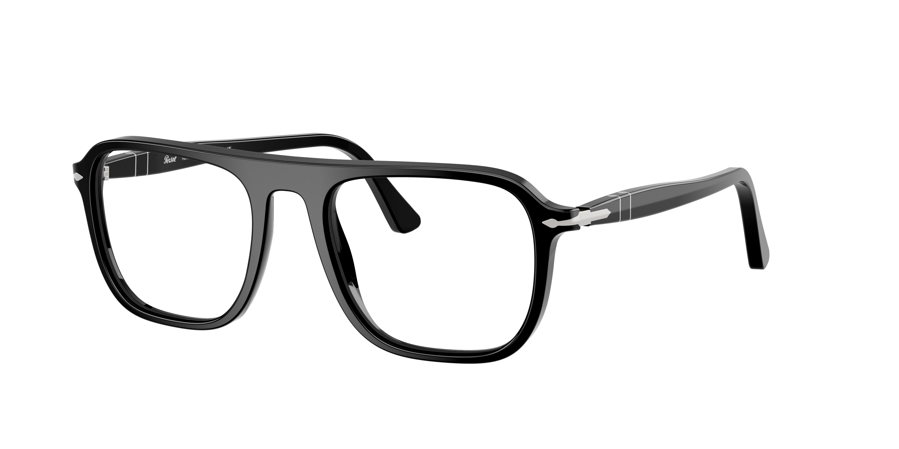PERSOL-3359V/G 95 BLACK 53*19, Negre, hi-res image number 0