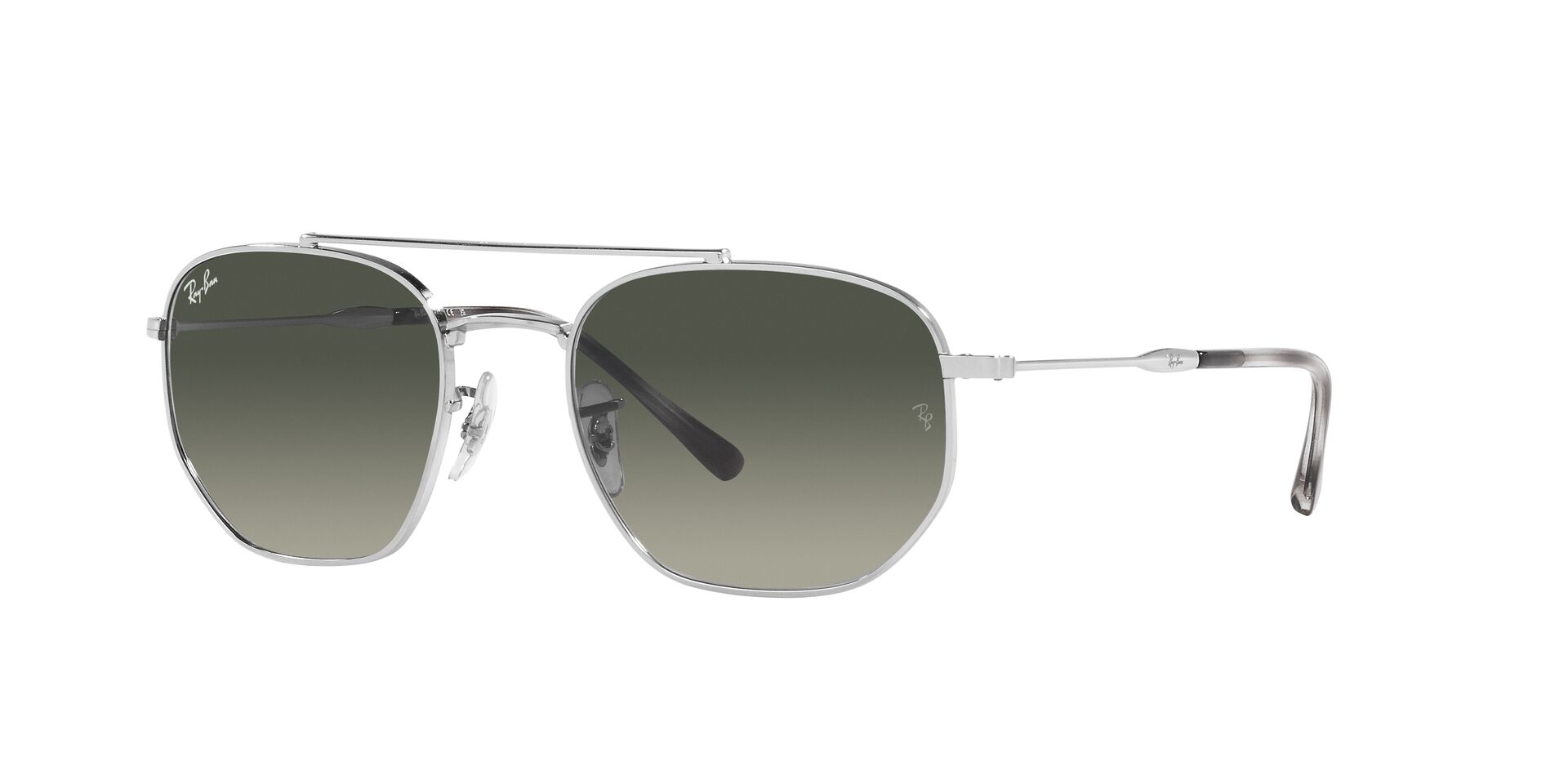 RB-3707 003/71 SILVER(GREY GRADIENT 57*20, Plata, hi-res image number 0
