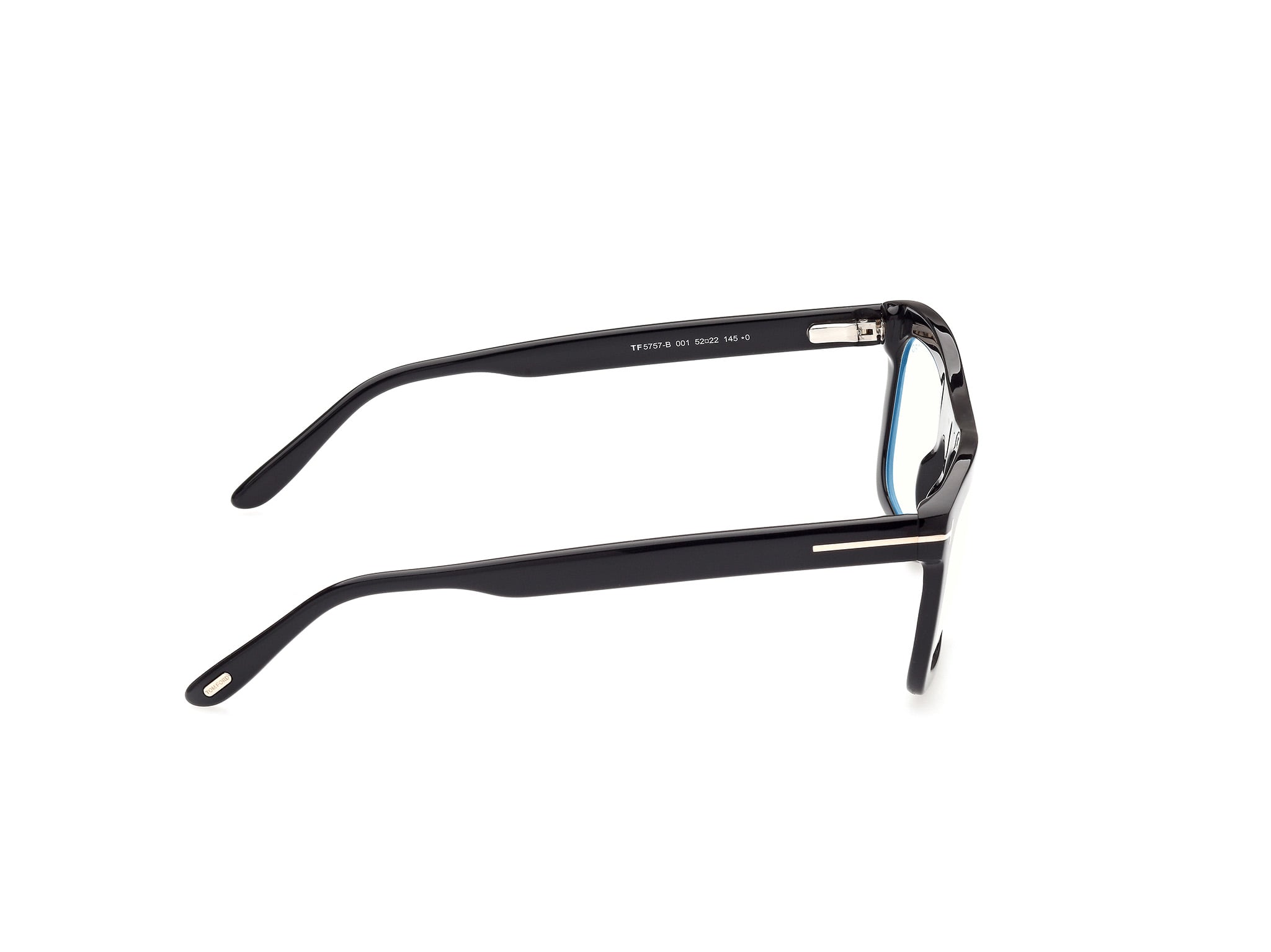 TOMFORD-5757B/G 001 shiny black 52*22, Negre, hi-res image number 7