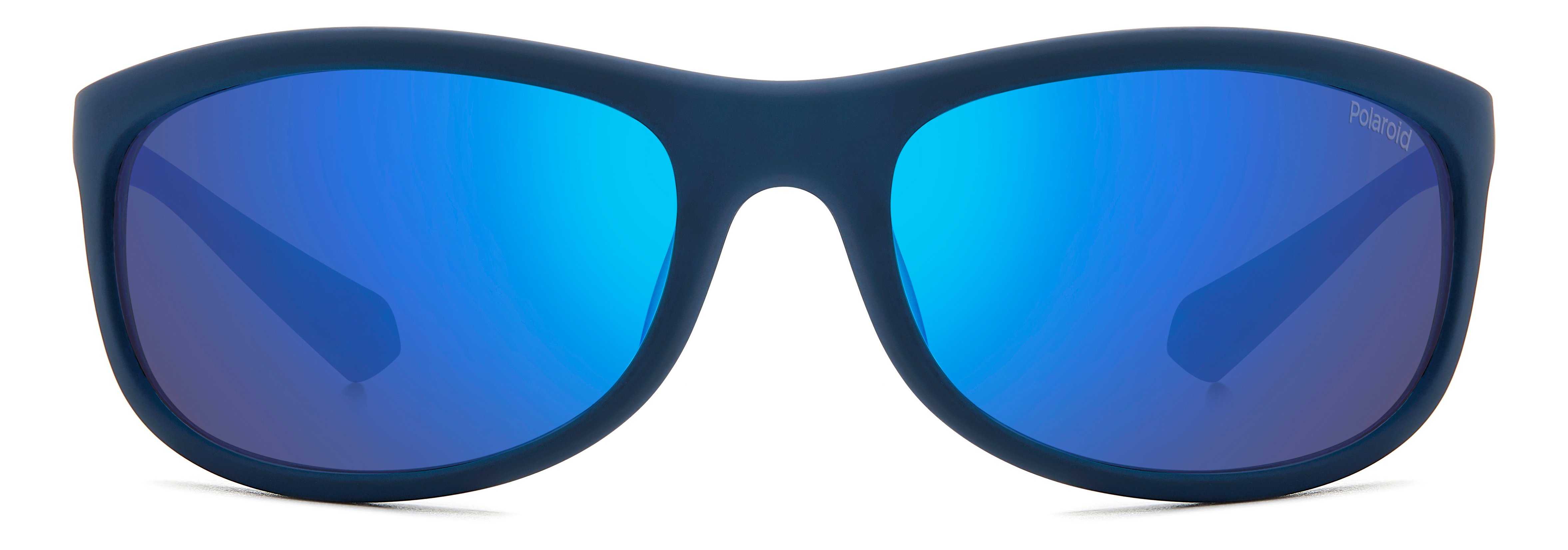 POLAROID-2154/S FLL*5X MATTE BLUE(BLUE MIRROR POLARIZED 64*17, Blau mat, hi-res image number 1
