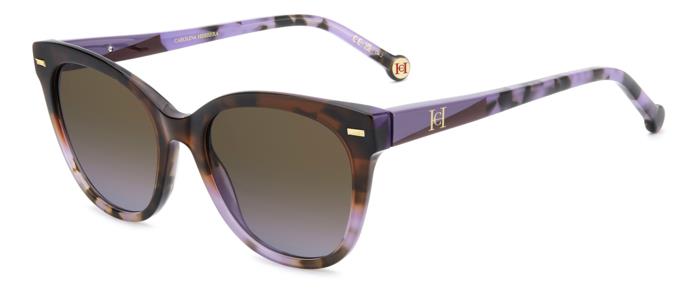 CAROLINA-0360/S/S 52A*QR BURGUNDYVIOLETHAVANA(BROWNVIOLETDOUBLESHADE 53*19, Havana, hi-res image number 0
