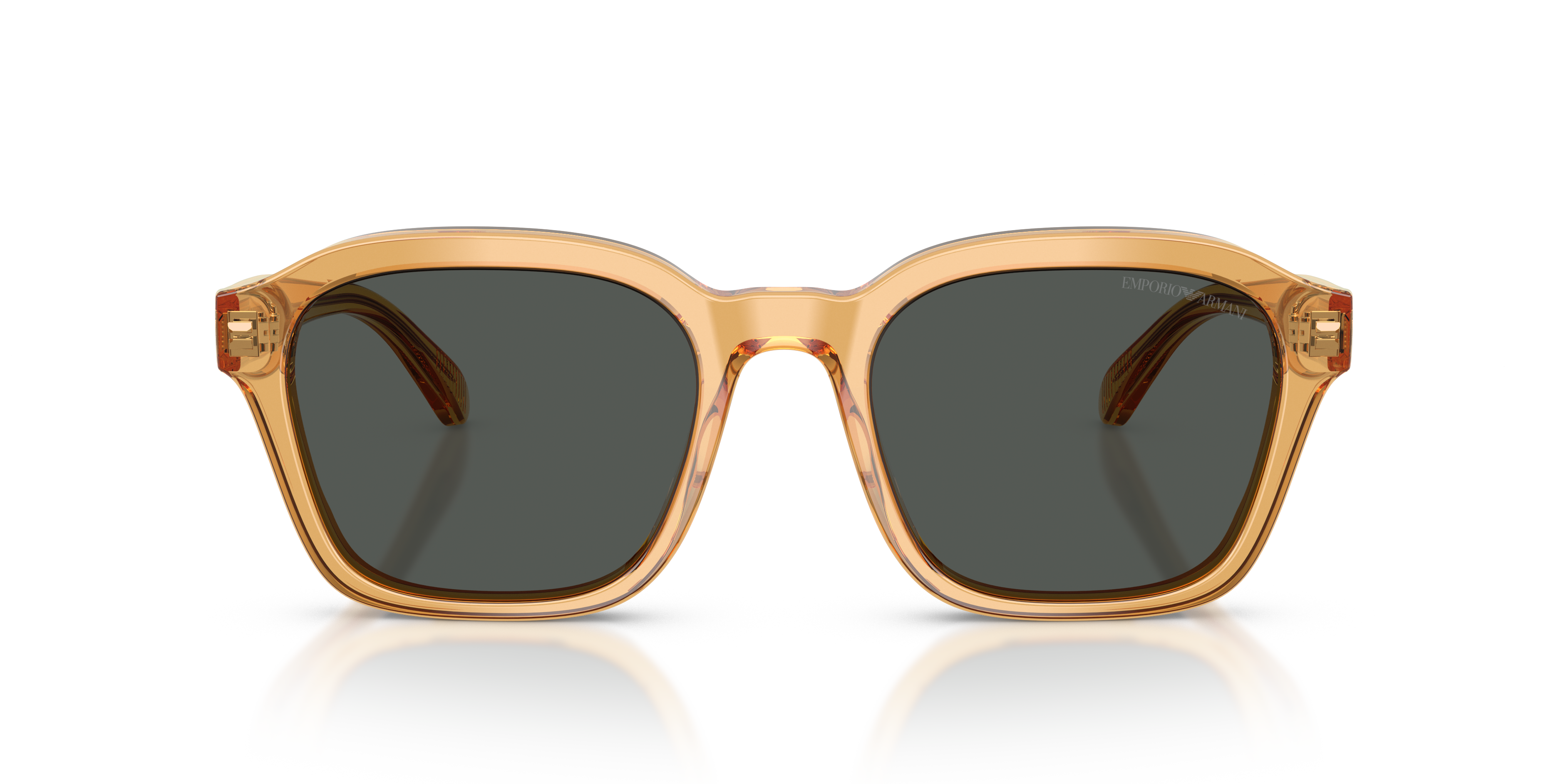 EMPORIO-4245U/S 624687 SHINY TRANSPARENT YELLOW(DARK GREY 54*21, , hi-res image number 1