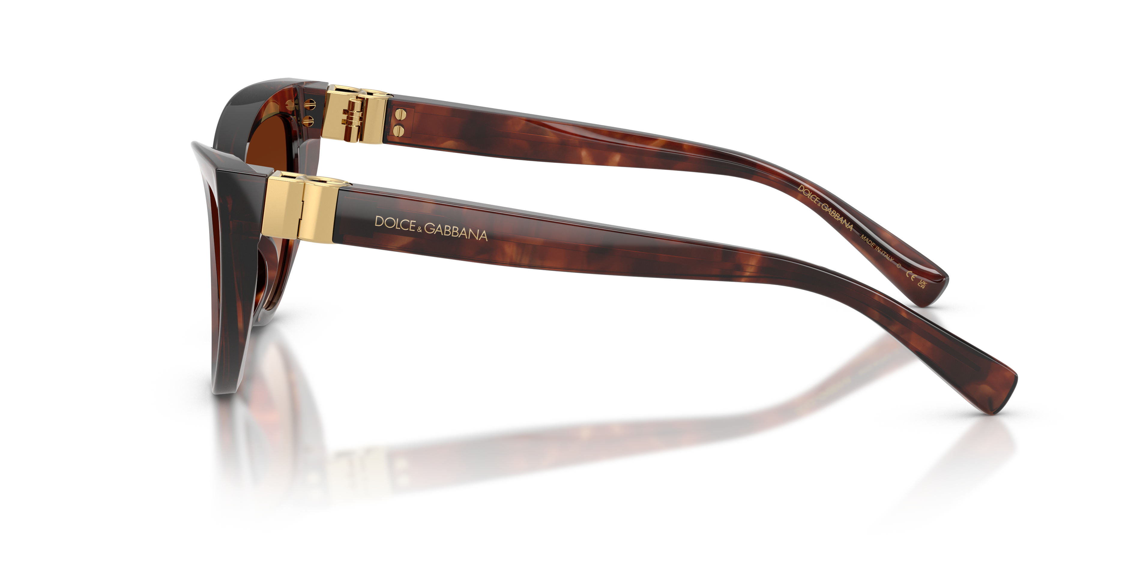 GABBANA-4497/S 322274 DARK RED HAVANA(BROWN GRADIENT 52*18, Burdeus Havana, hi-res image number 2