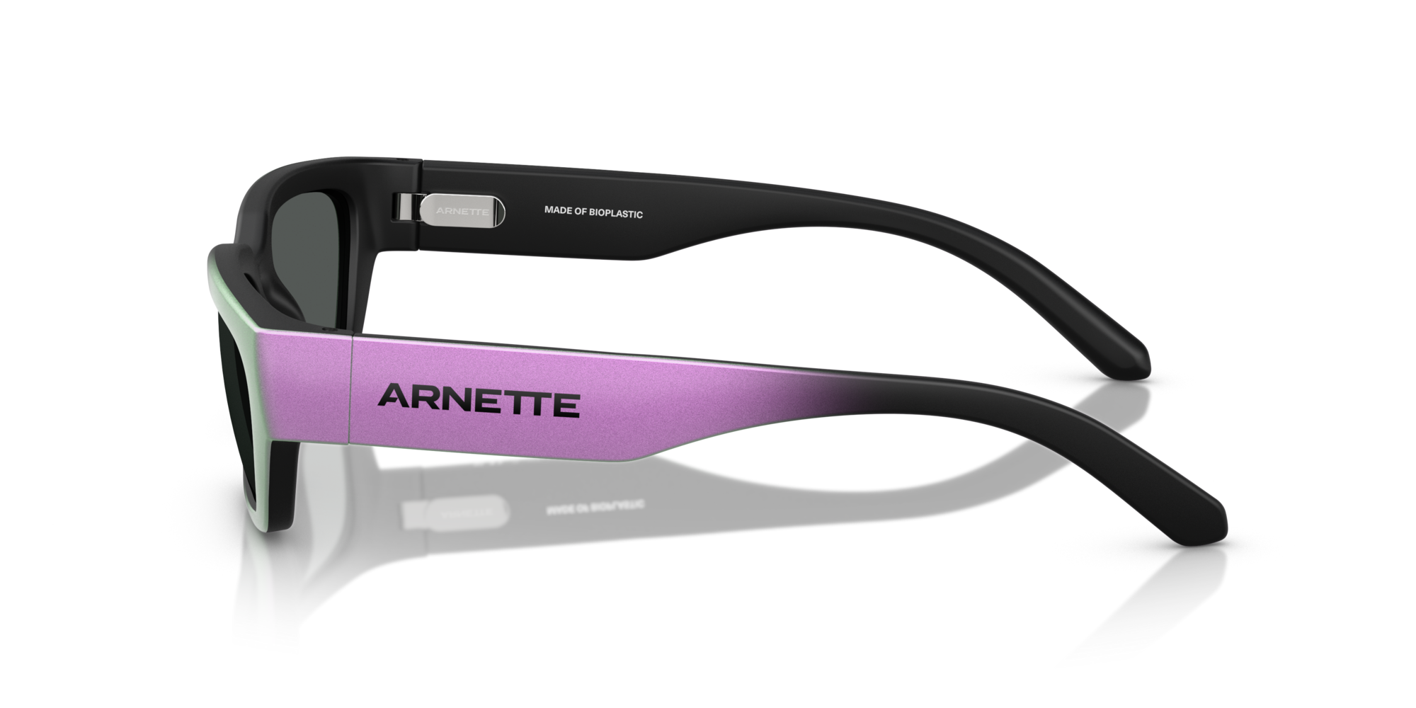 ARNETTE-4350 297687 MATTE BLACK GRADIENT PURPLE(DARK GREY 55*18, , hi-res image number 2