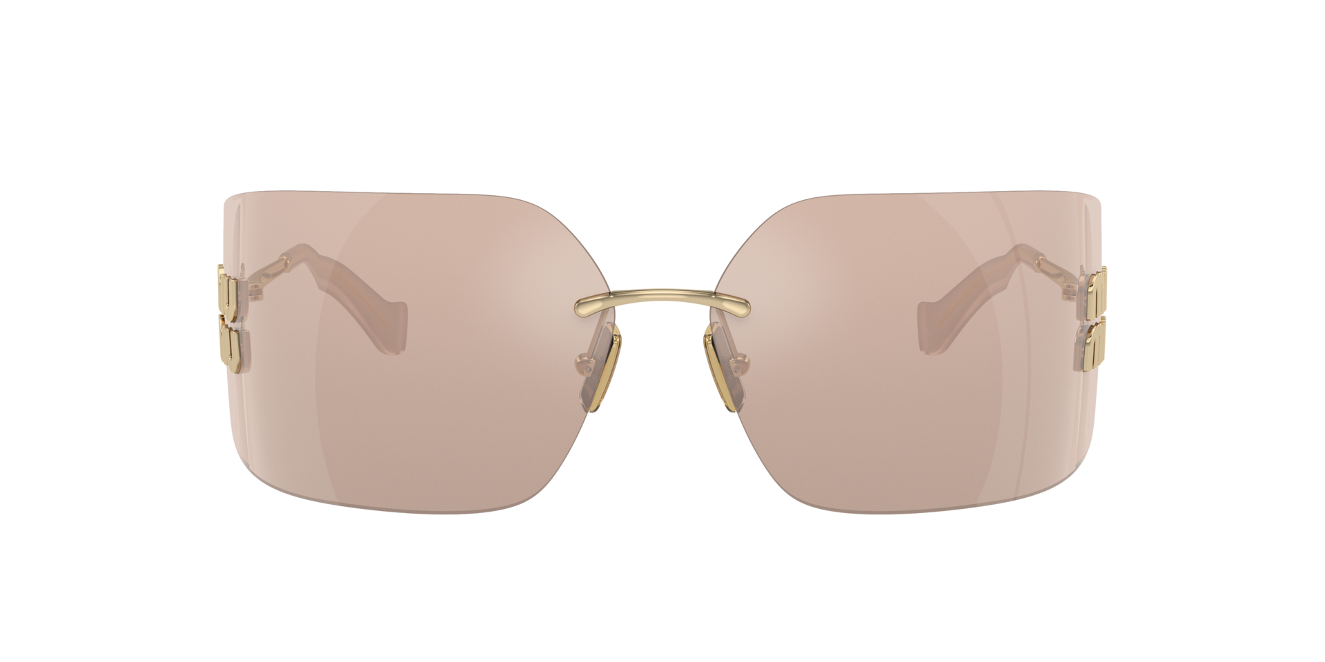 MIUMIU-54YS/S 5AK-061 GOLD (LIGHT PURPLE BROWN) 80*14, Daurat, hi-res image number 1