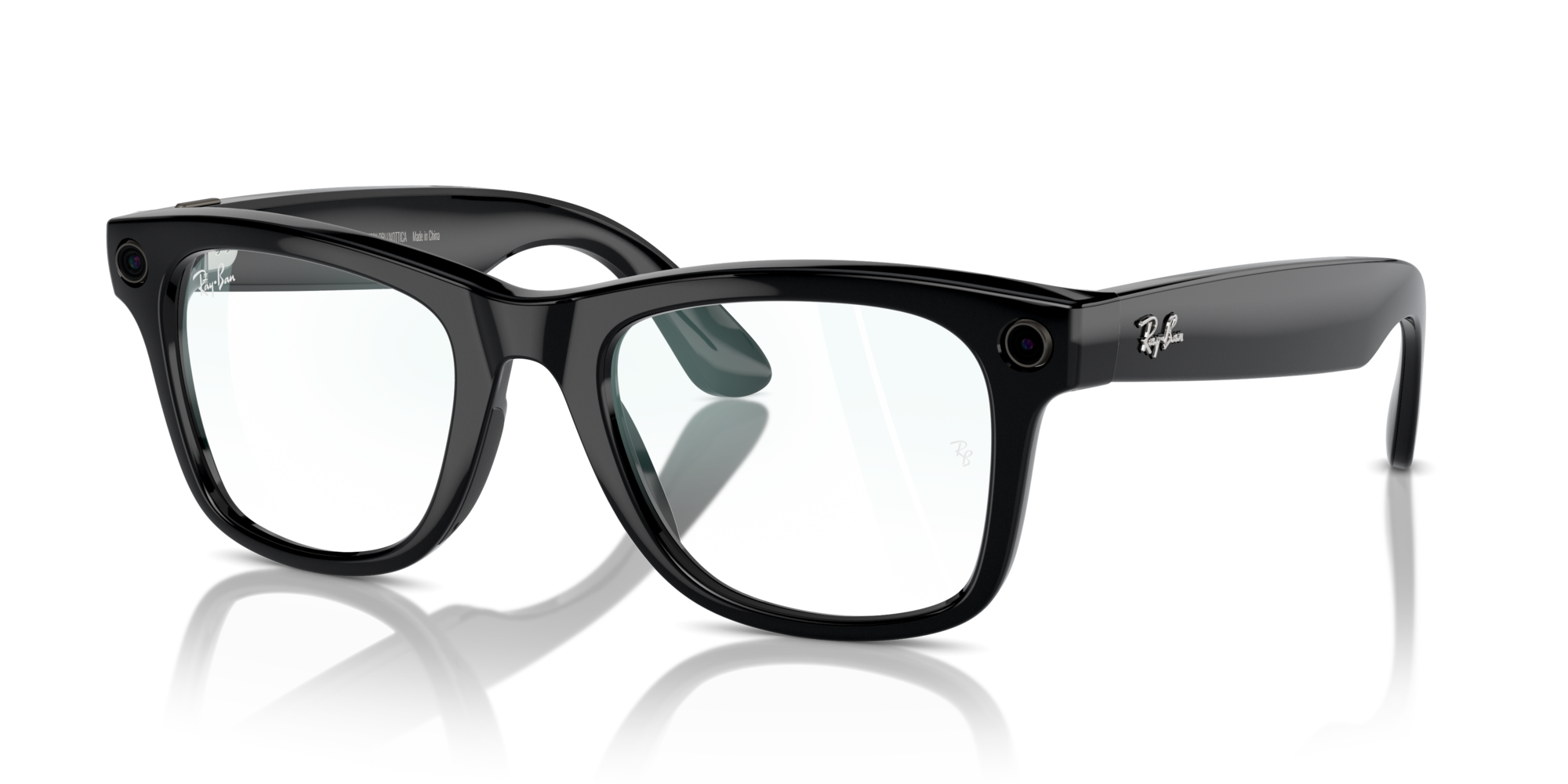 RB-META-4008 601/SB SHINY BLACK(CLEAR 53*22, Negre, hi-res image number 0