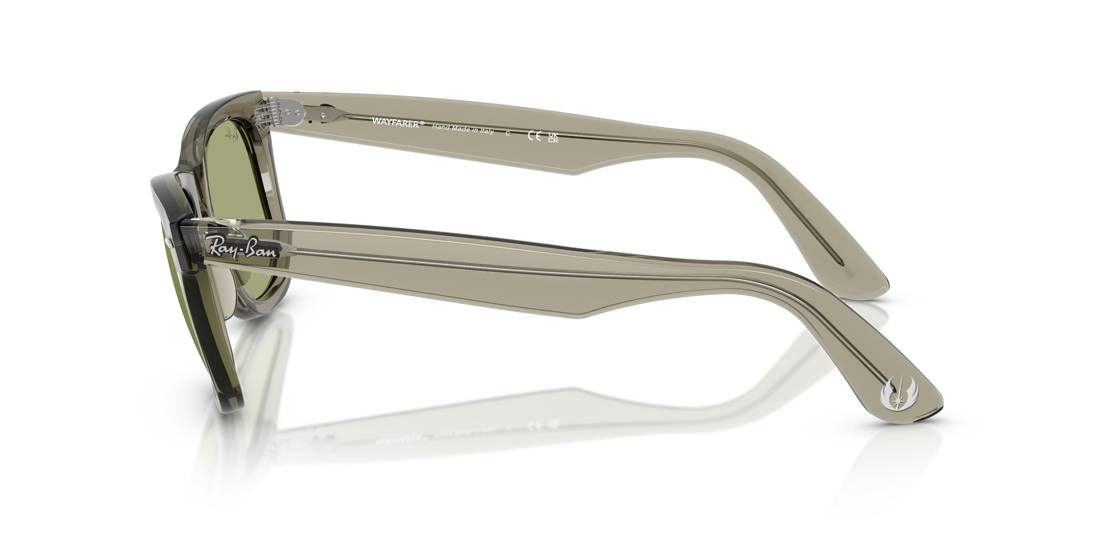 RB-2140 68694E TRANSPARENT GREEN(BOTTLE GREEN 50*22, Verde, hi-res image number 2