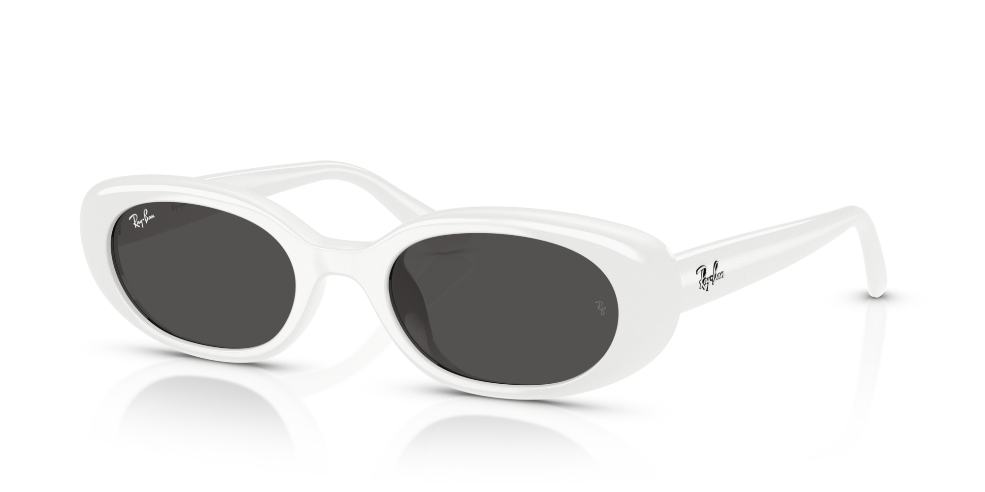 RB-4441D 677287 WHITE(DARK BROWN 53*21, Blanc, hi-res image number 0