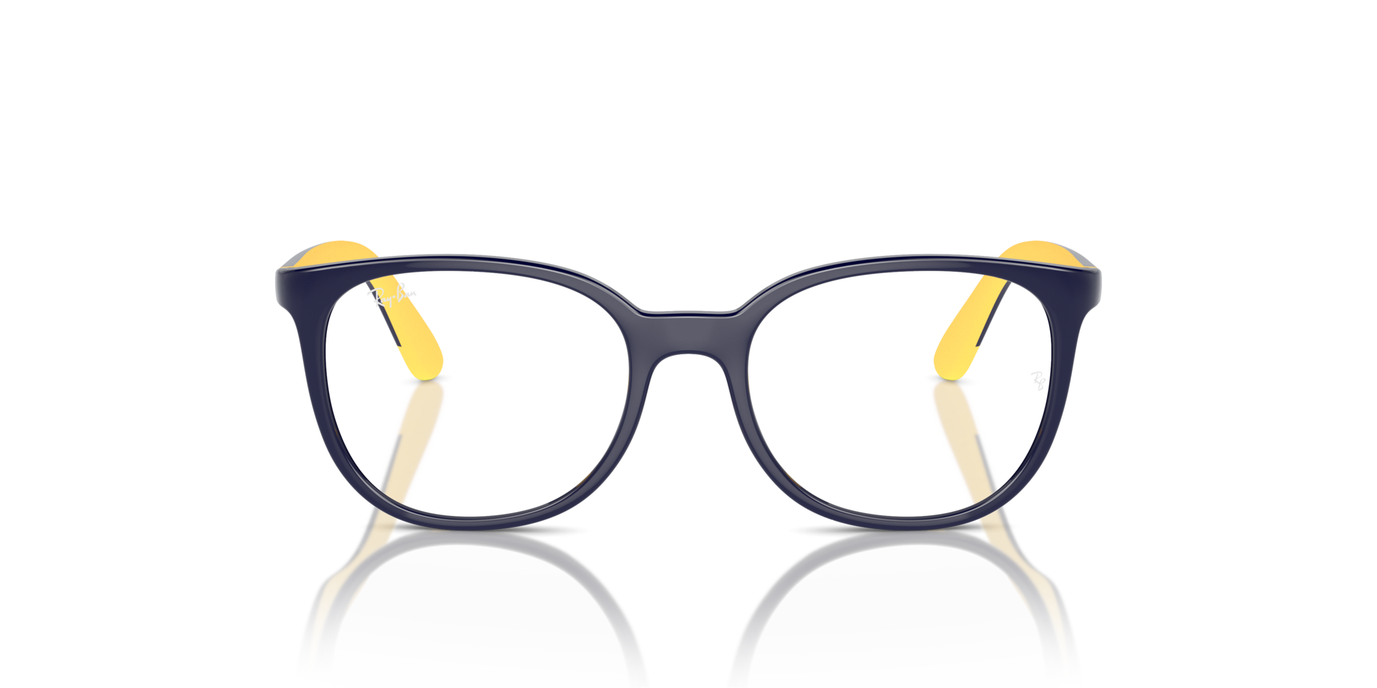 RY-1631 3937 DARK BLU ON RUBBER YELLOW 47*16, Blau | Groc, hi-res image number 1