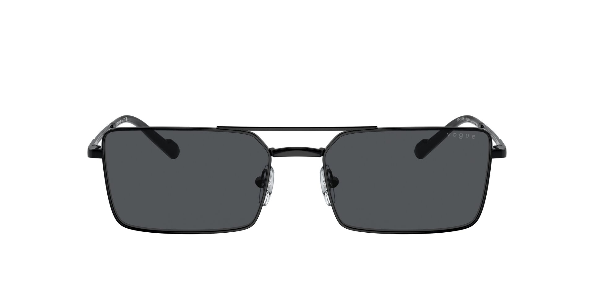 VOGUE-4309/S 352/87 BLACK(DARK GREY 57*18, Negre, hi-res image number 1